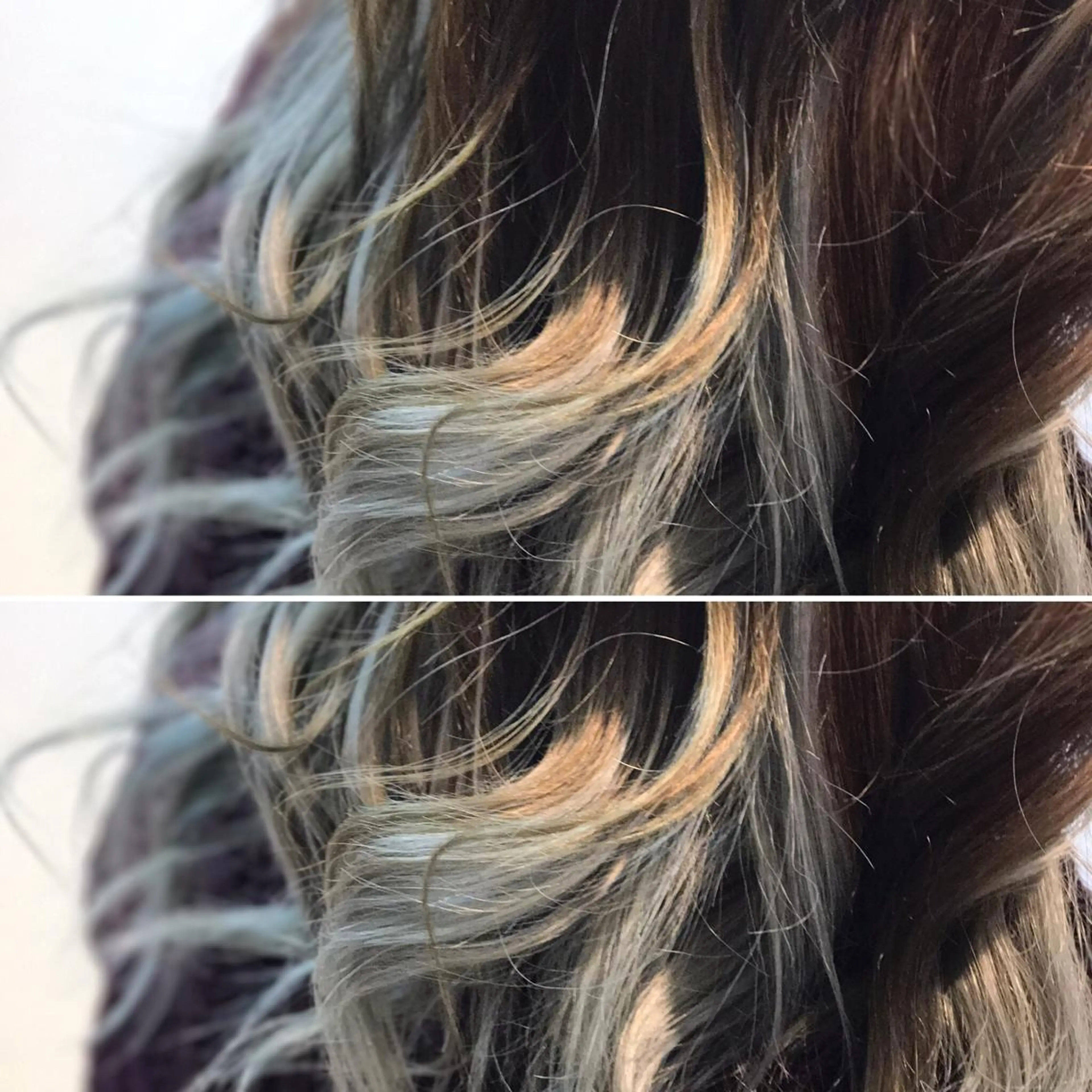 ミディアム セミロング ロング カラー ブルーカラー シルバー tetote天王寺店所属・SHOTA 大人ショートのヘアスタイル