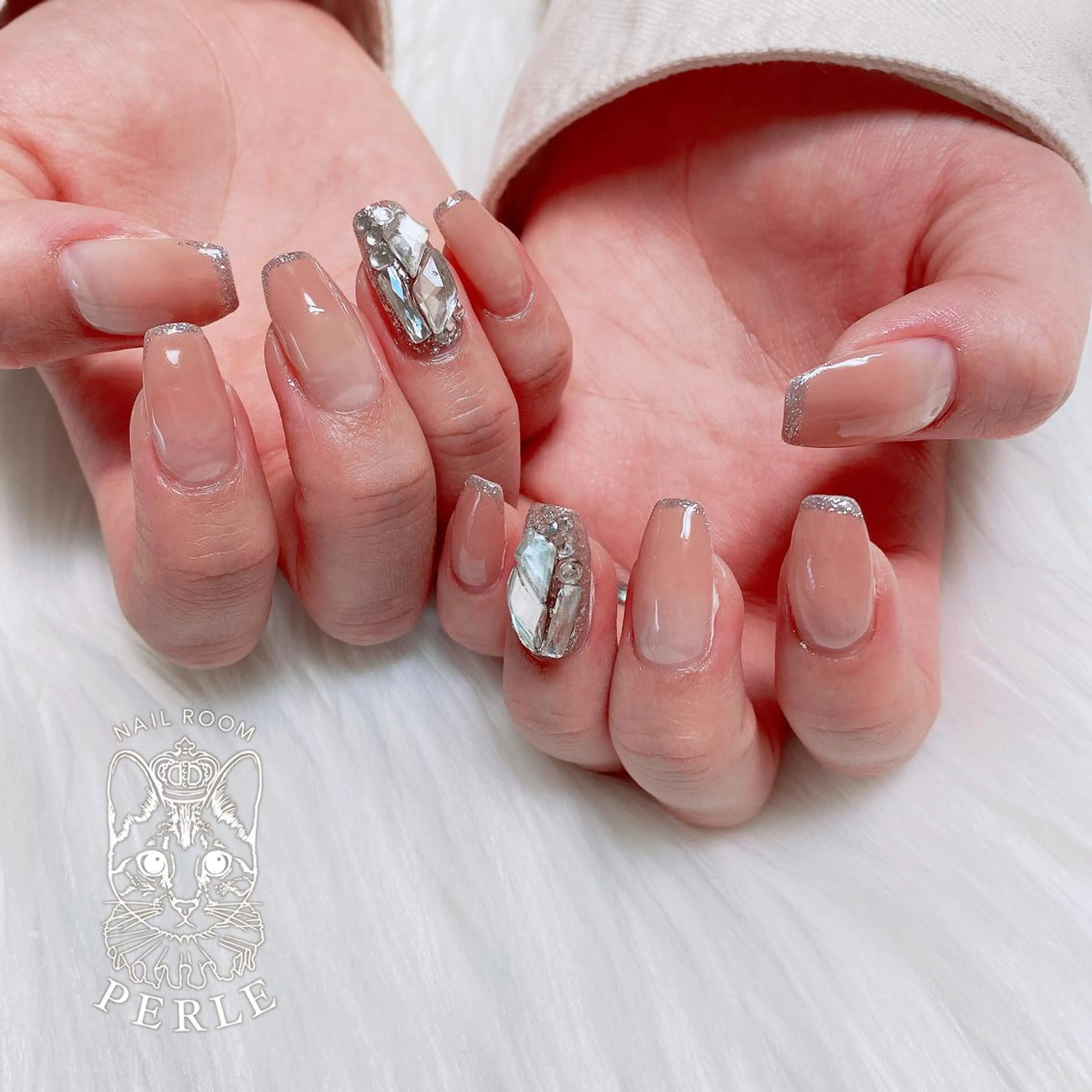 ネイル ハンドネイル nail room Perleのネイルデザイン