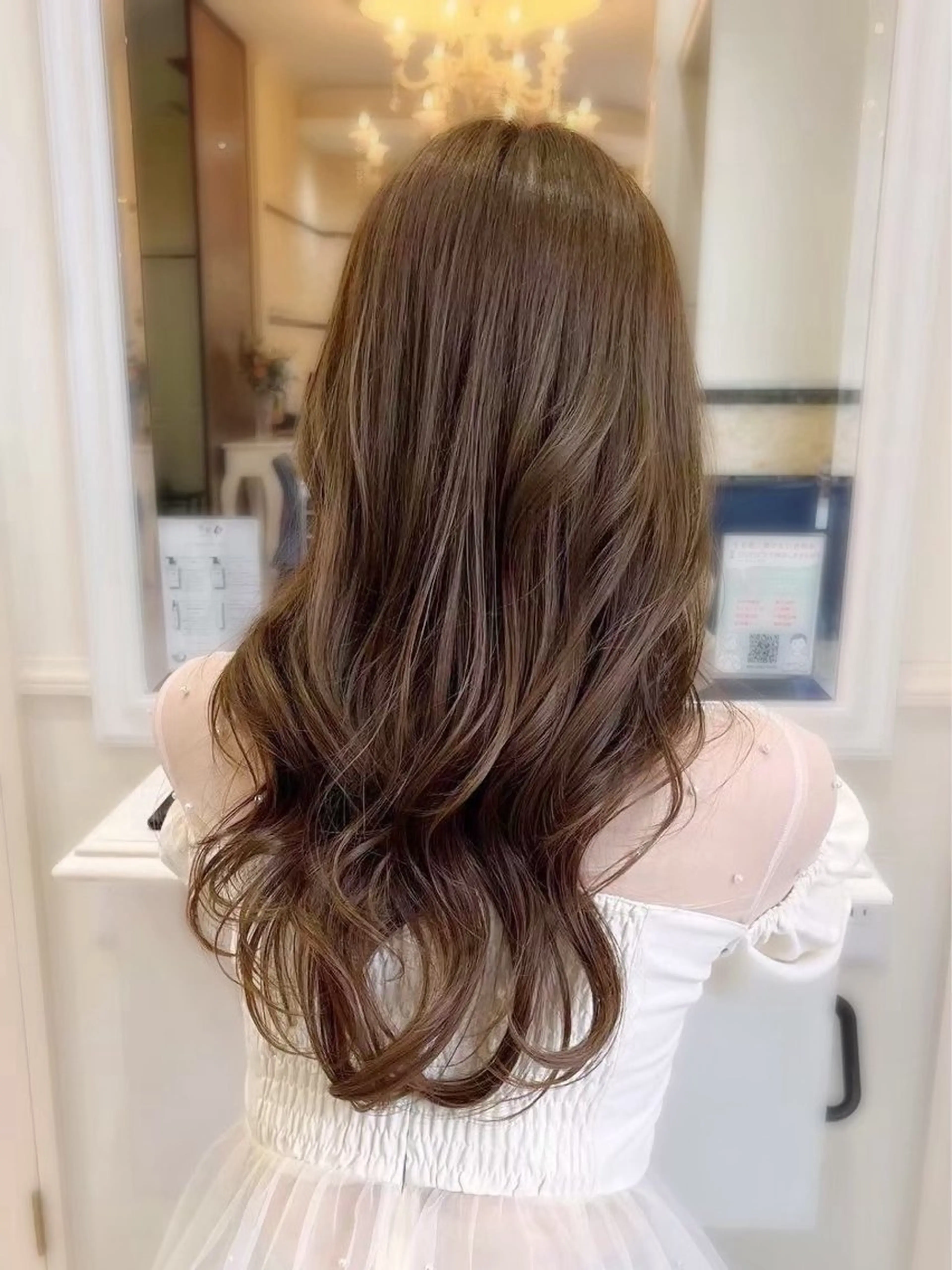 ロング ロング くりやま ゆうかのヘアスタイル