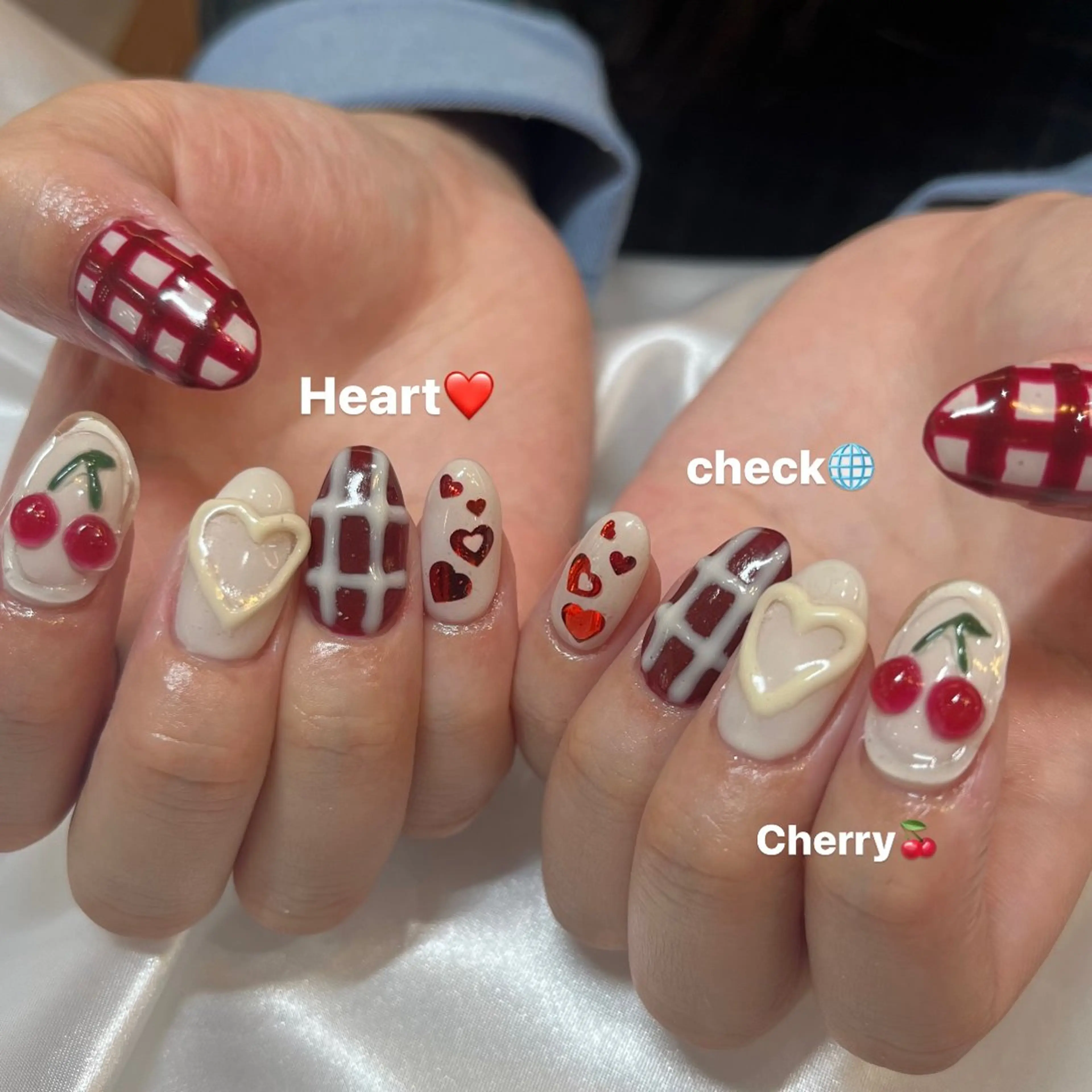 ネイル ぷっくりネイル ハンドネイル Ibuki 🎀仙台パルコ🎀のマツエク・マツパデザイン