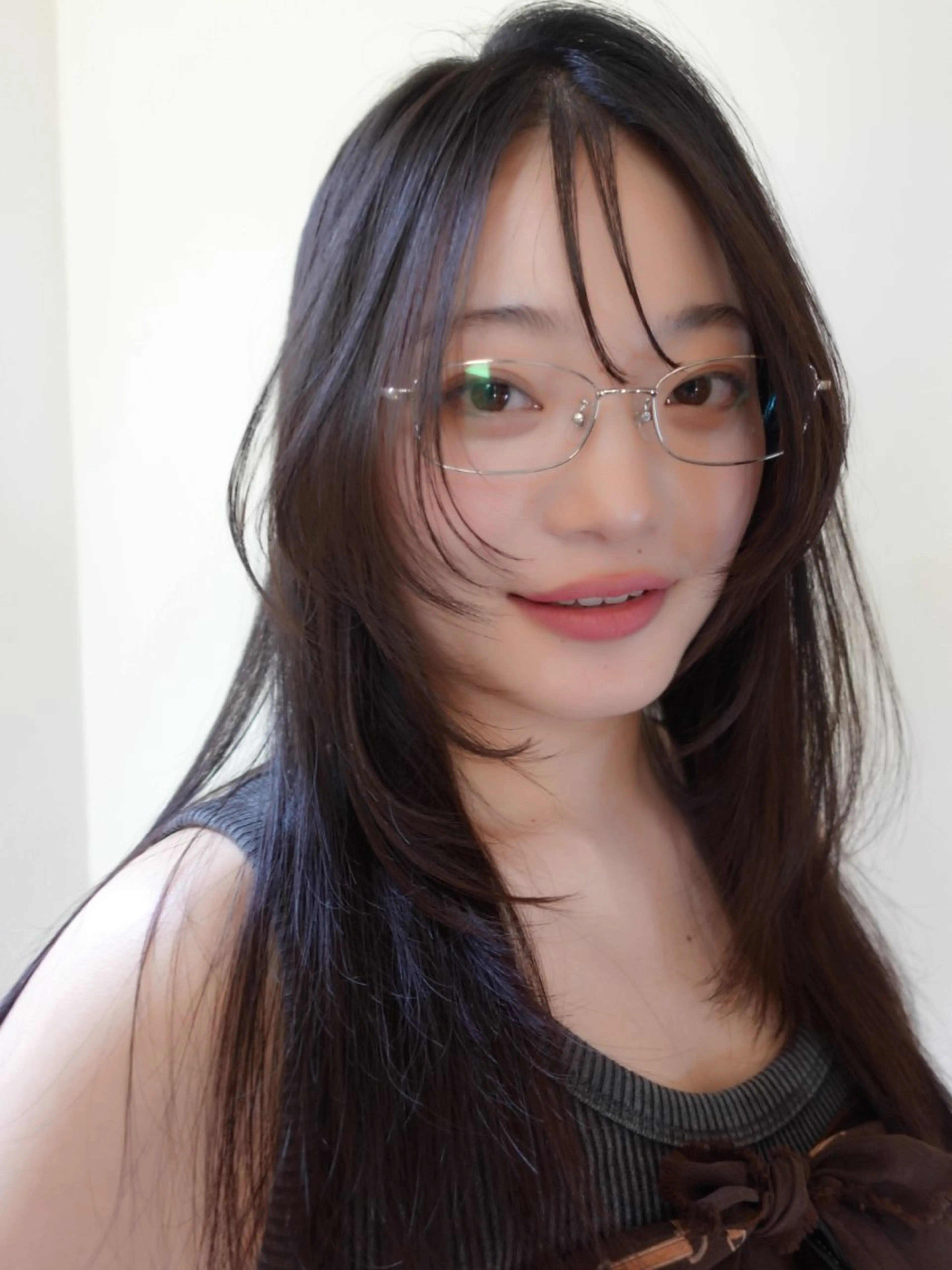 セミロング 顔周りカット レイヤーカット カット sakoda shunkiのヘアスタイル