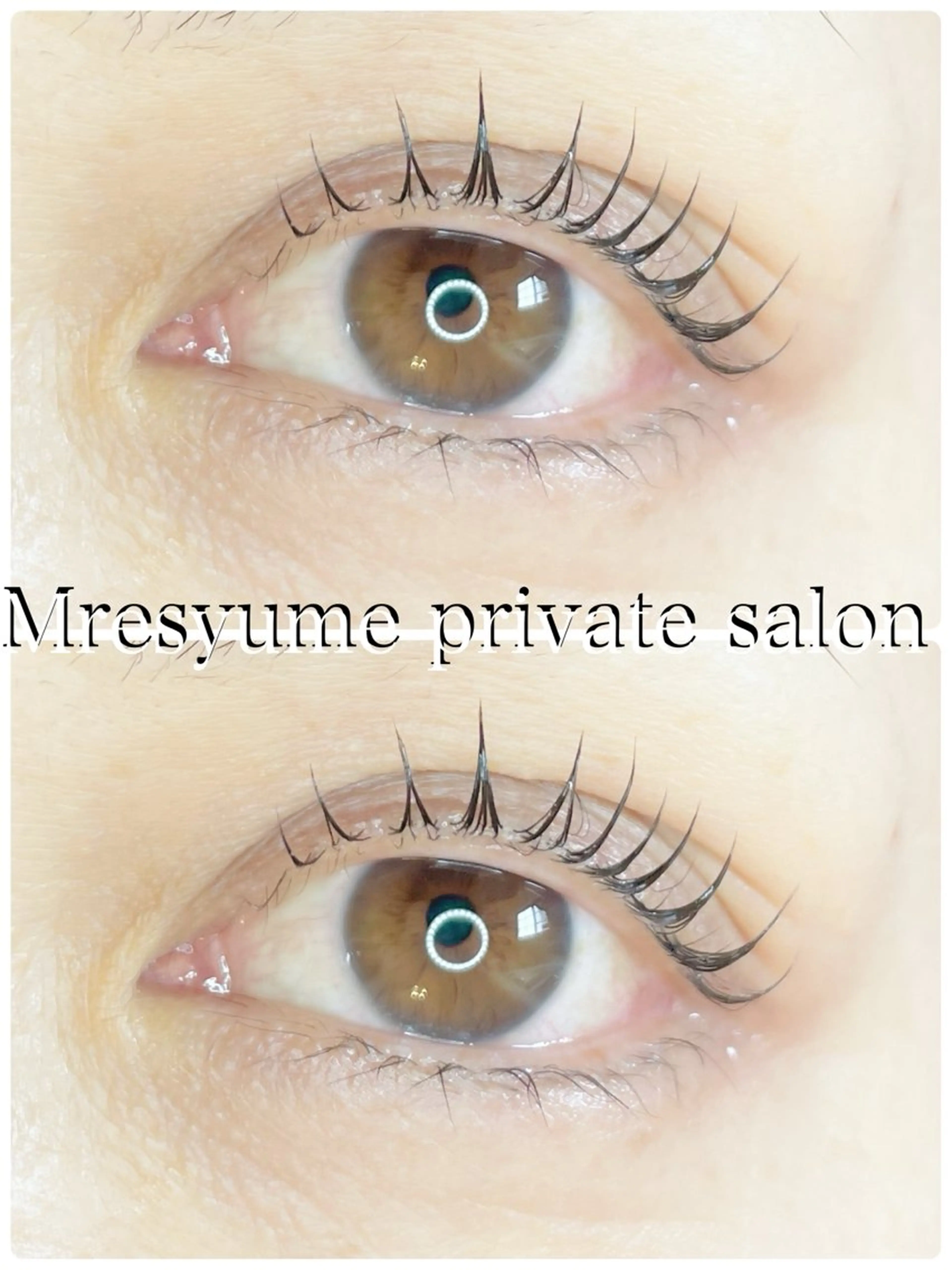 マツエク・マツパ マツパ Mresyume MAYUのマツエク・マツパデザイン