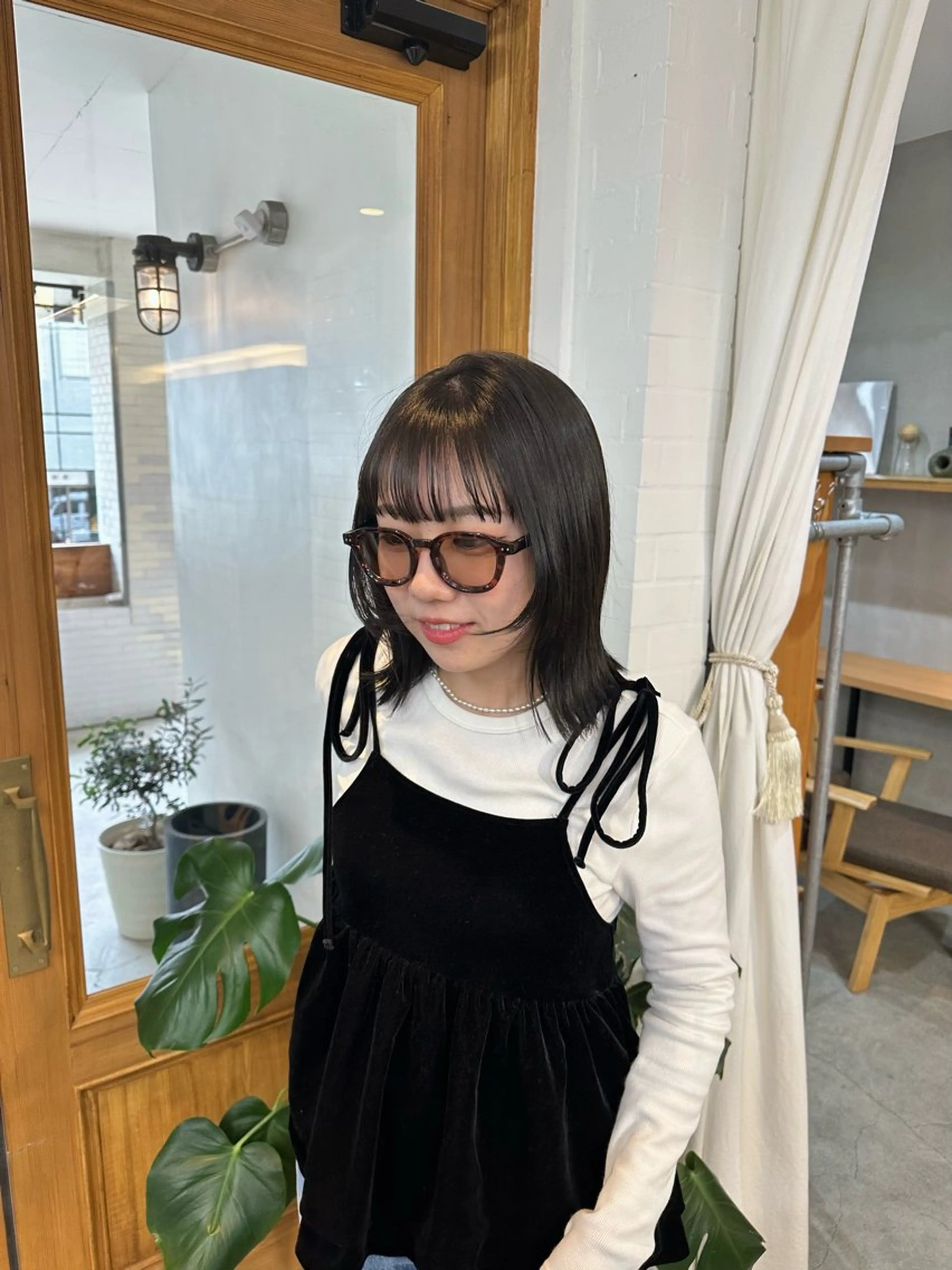 ミディアム Lana hair salon 刈谷所属・縮毛矯正＆髪質改善 特化/ゆいのヘアスタイル