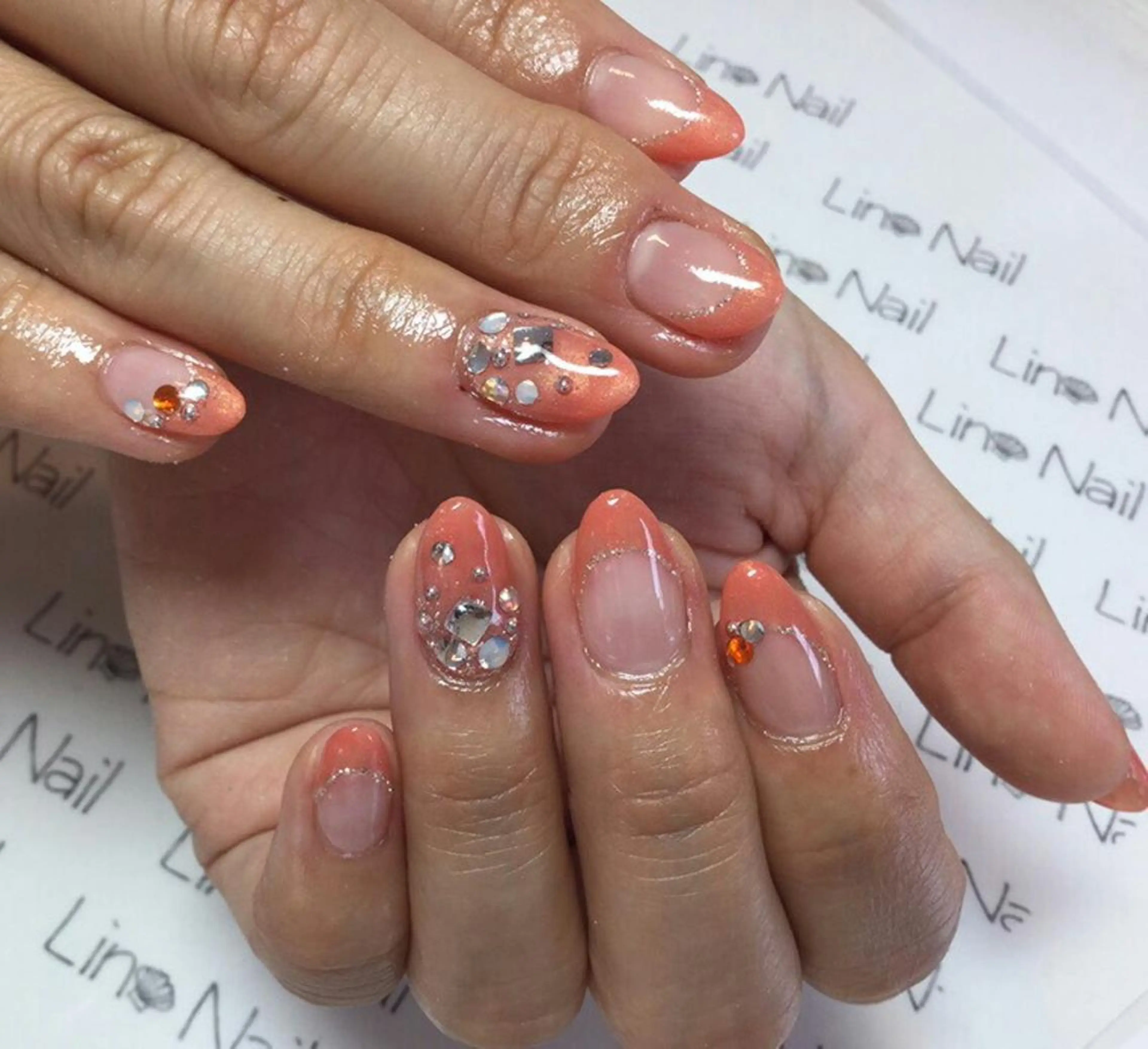 ショート ミディアム セミロング ロング カラー ネイル Lino Nail(リノネイル)所属・Lino Nail sekitomiのネイルデザイン