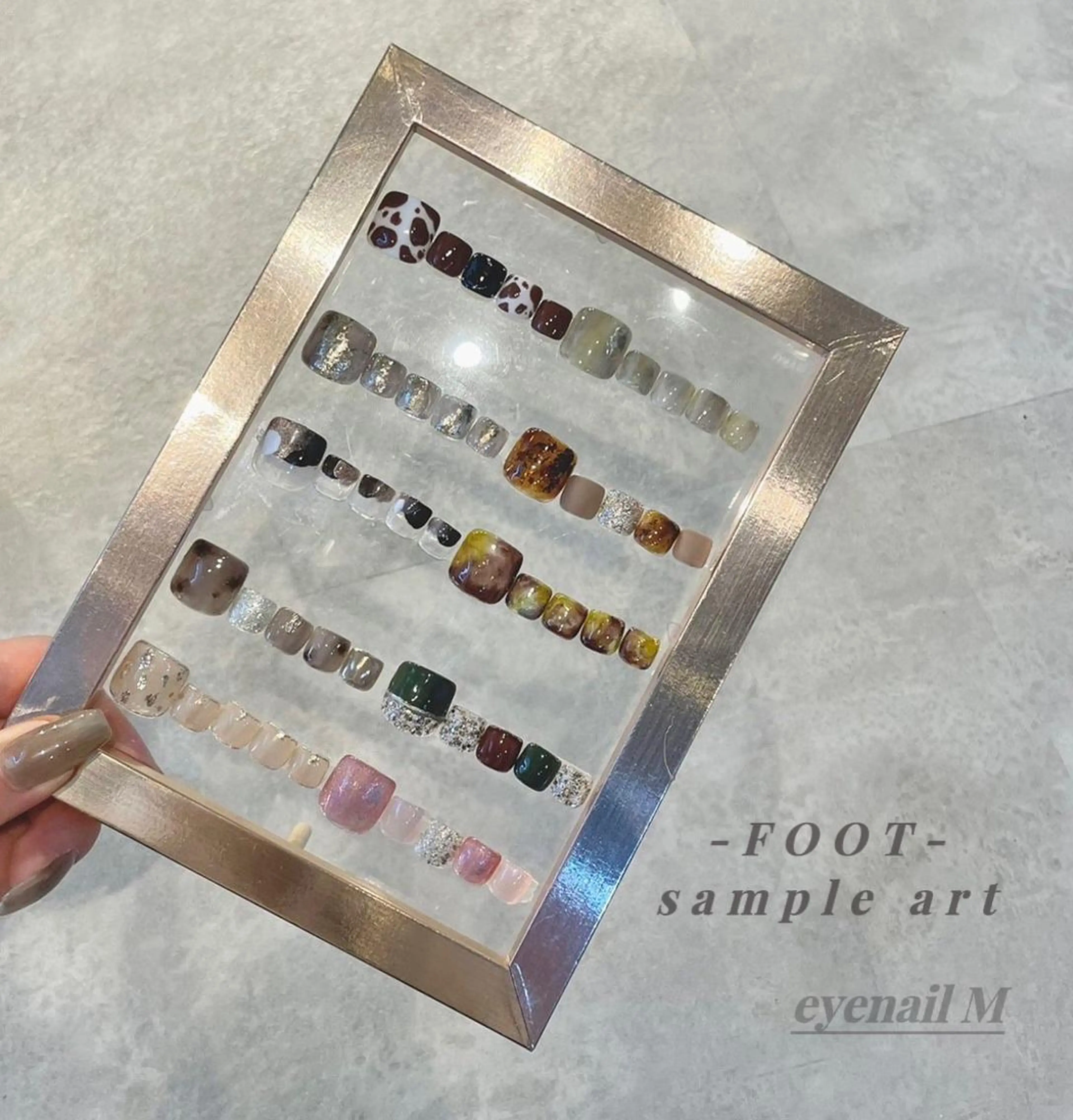 ネイル フットネイル miki 🌿のネイルデザイン