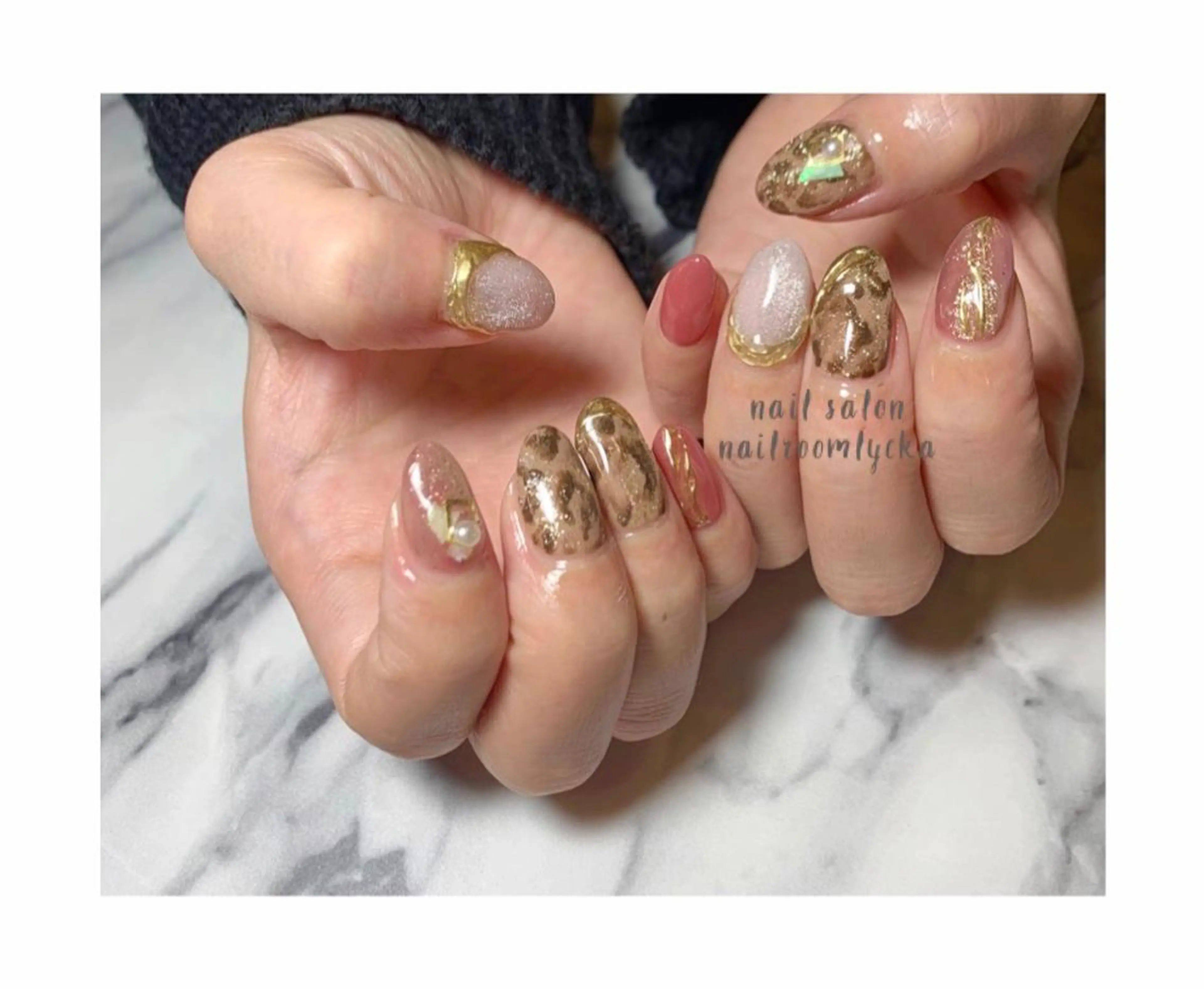 ネイル ﾈｲﾙﾙｰﾑﾘｯｶ 𝐦𝐚𝐲𝐮のネイルデザイン