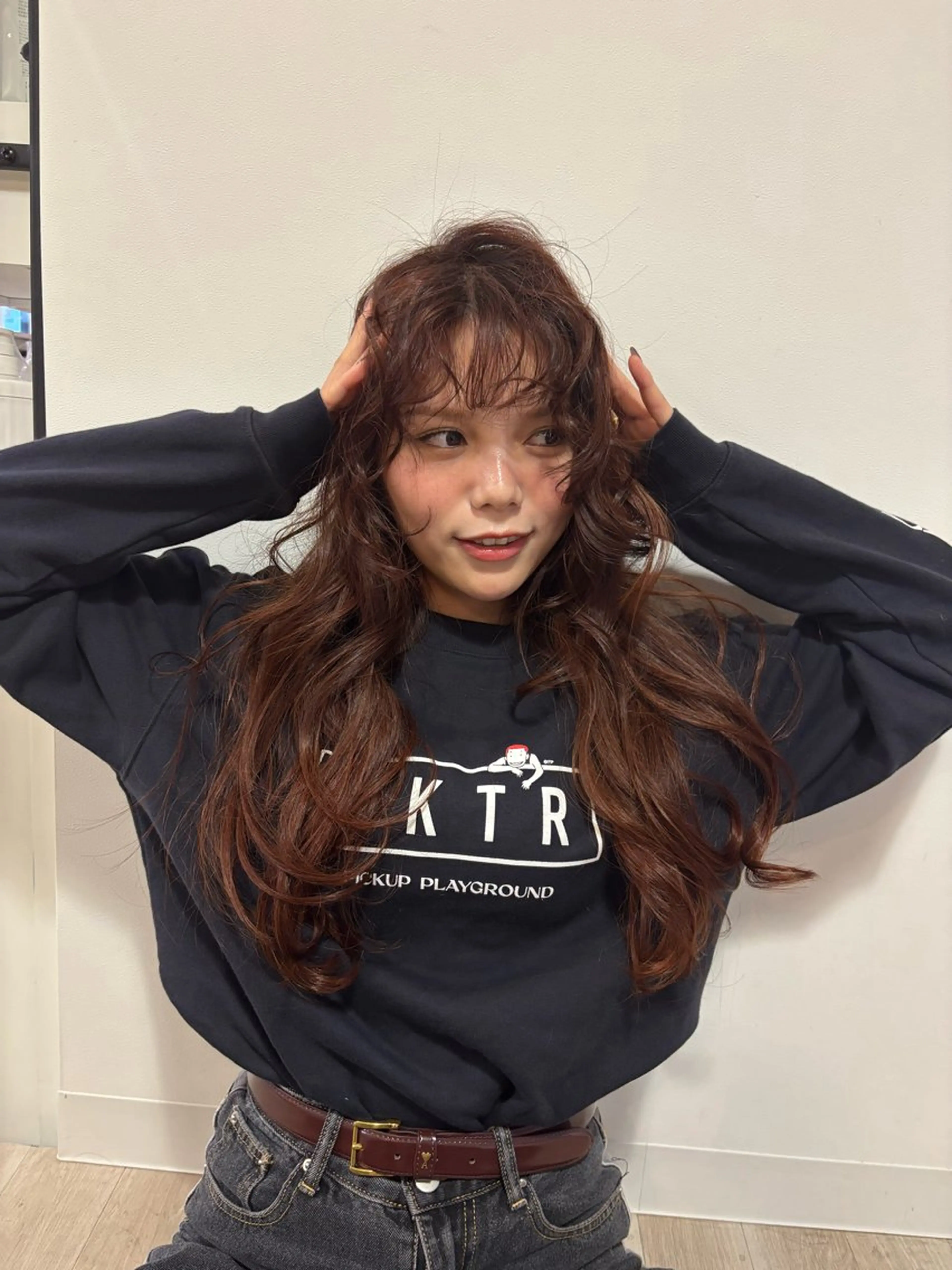 ロング eMu中央駅店 【⠀エミュ   】所属・eMu透明感カラー 🪄◝✩🫧yukiのヘアスタイル