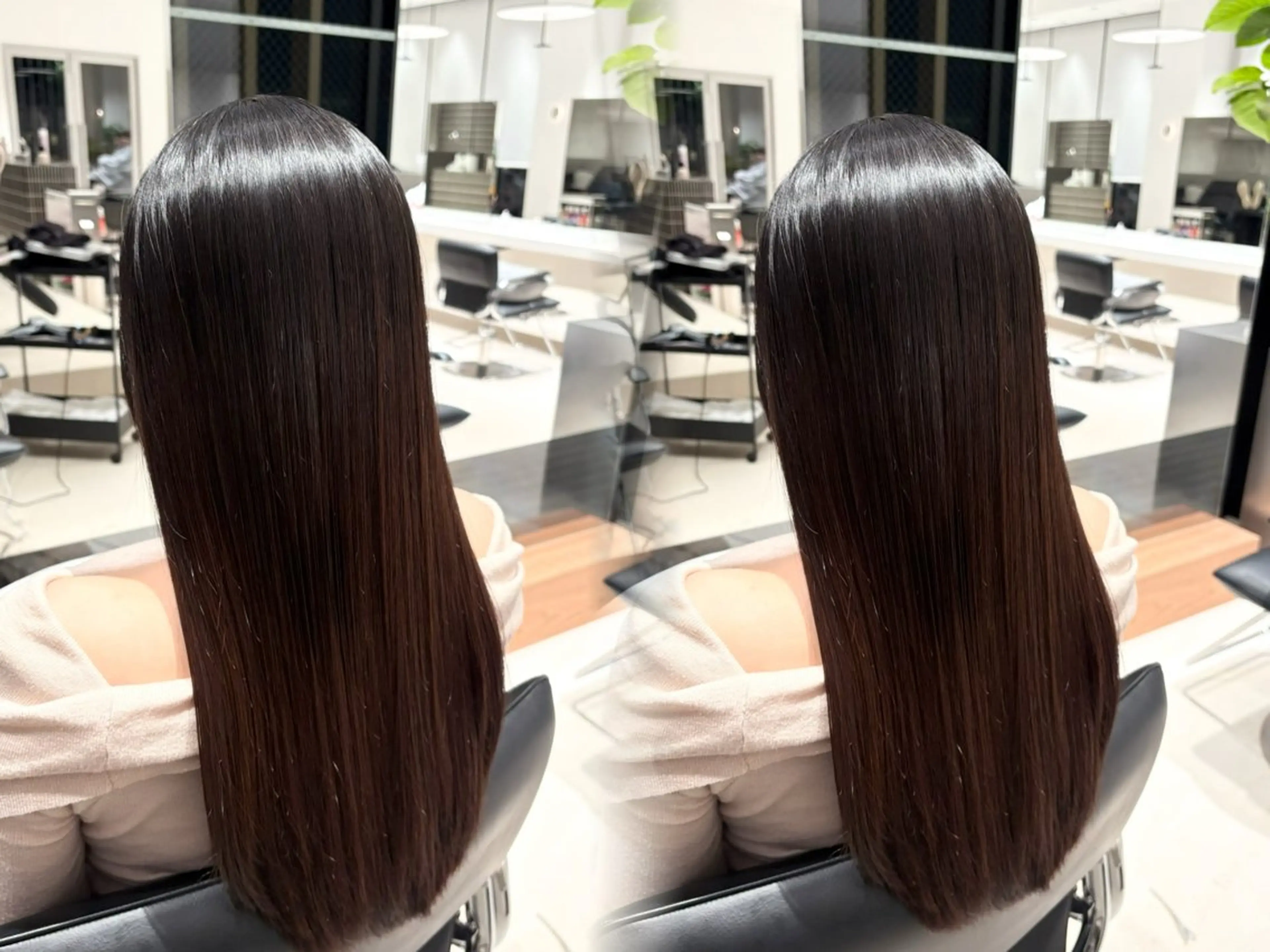 ロング カット 縮毛矯正 トリートメント 縮毛矯正/髪質改善/ 斉藤春のヘアスタイル