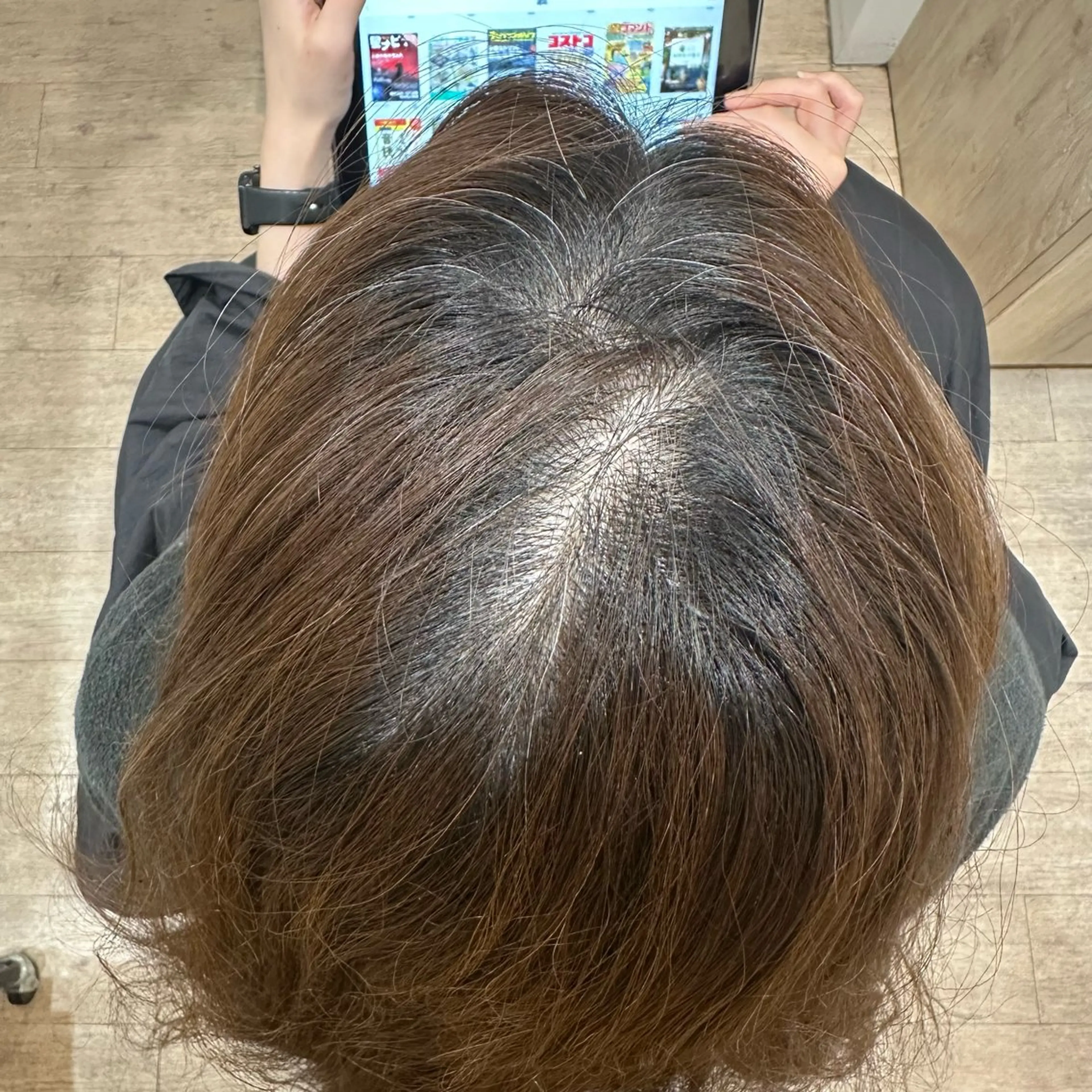 カラー 清水佳緖 ShimizuKaoのヘアスタイル