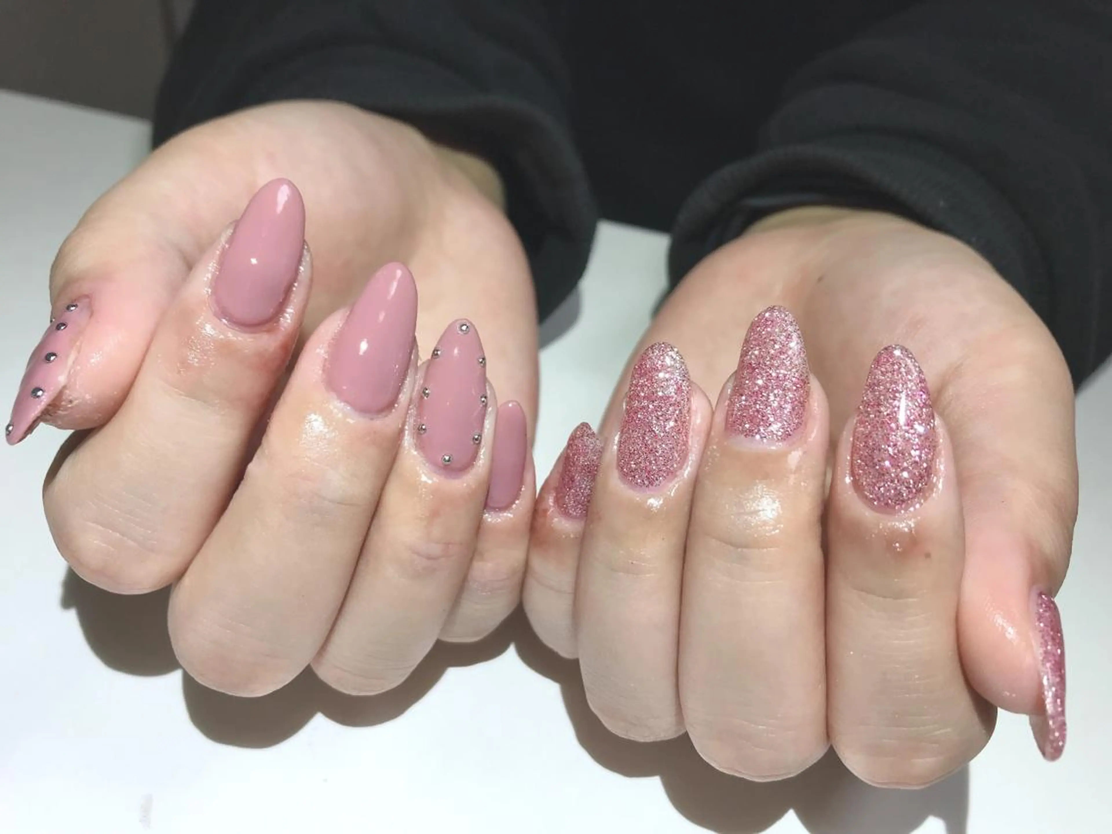 ネイル ピンク Flam Nailのネイルデザイン