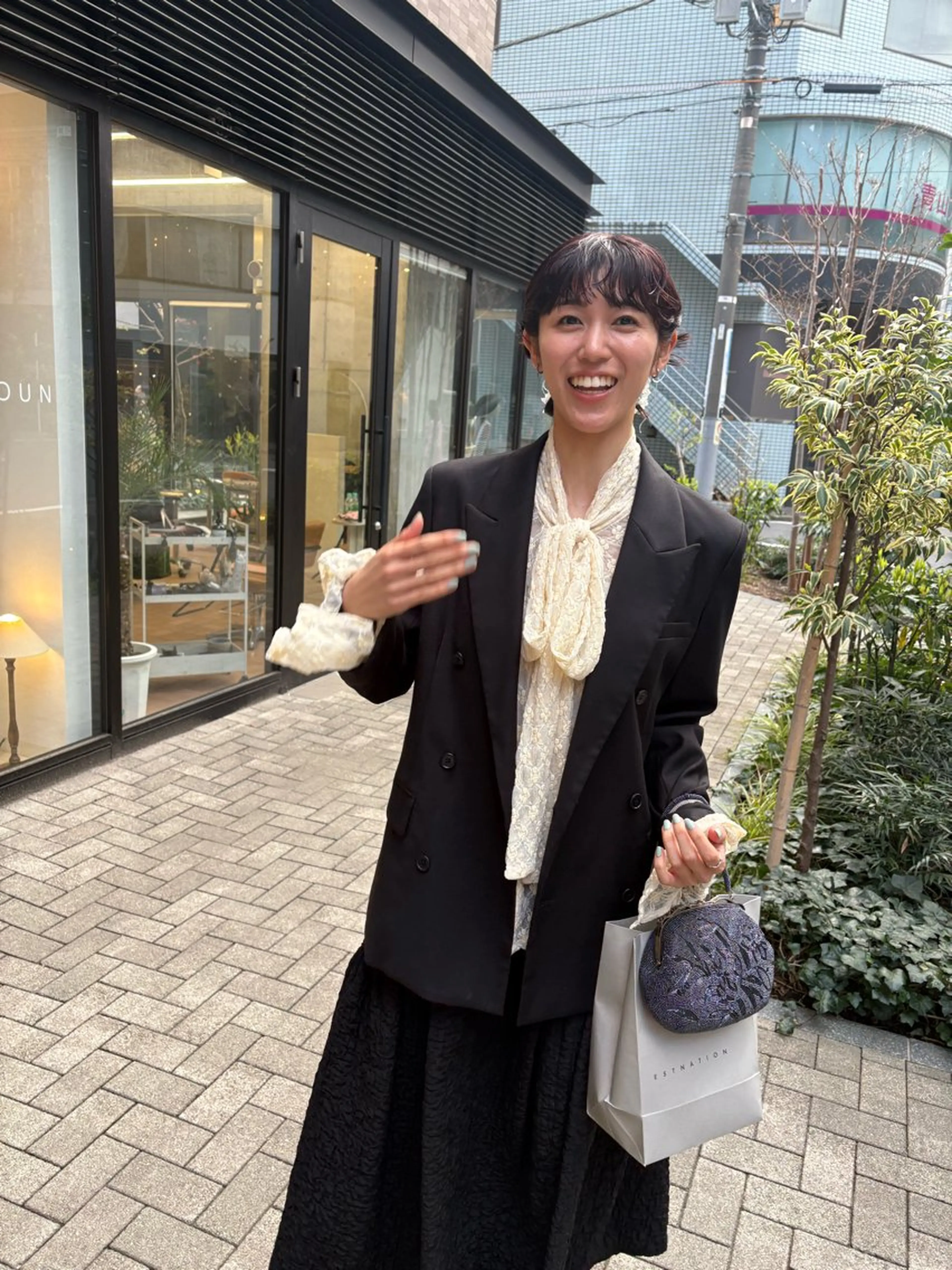 ミディアム ヘアアレンジ ヘアセット NOUN所属・eri kinjoのヘアスタイル