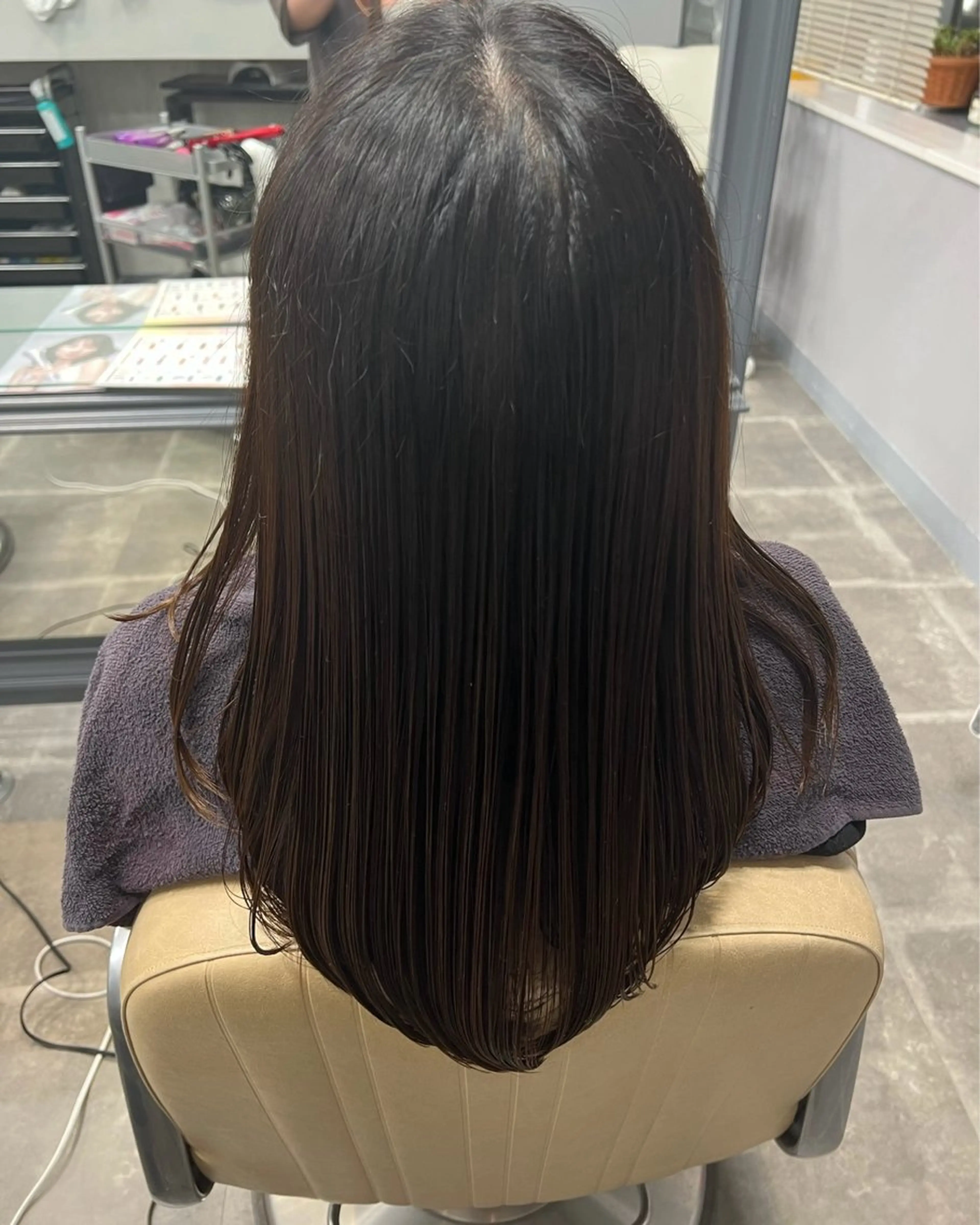 ロング アートラッシュフォーヘア所属・柴田 新菜のヘアスタイル