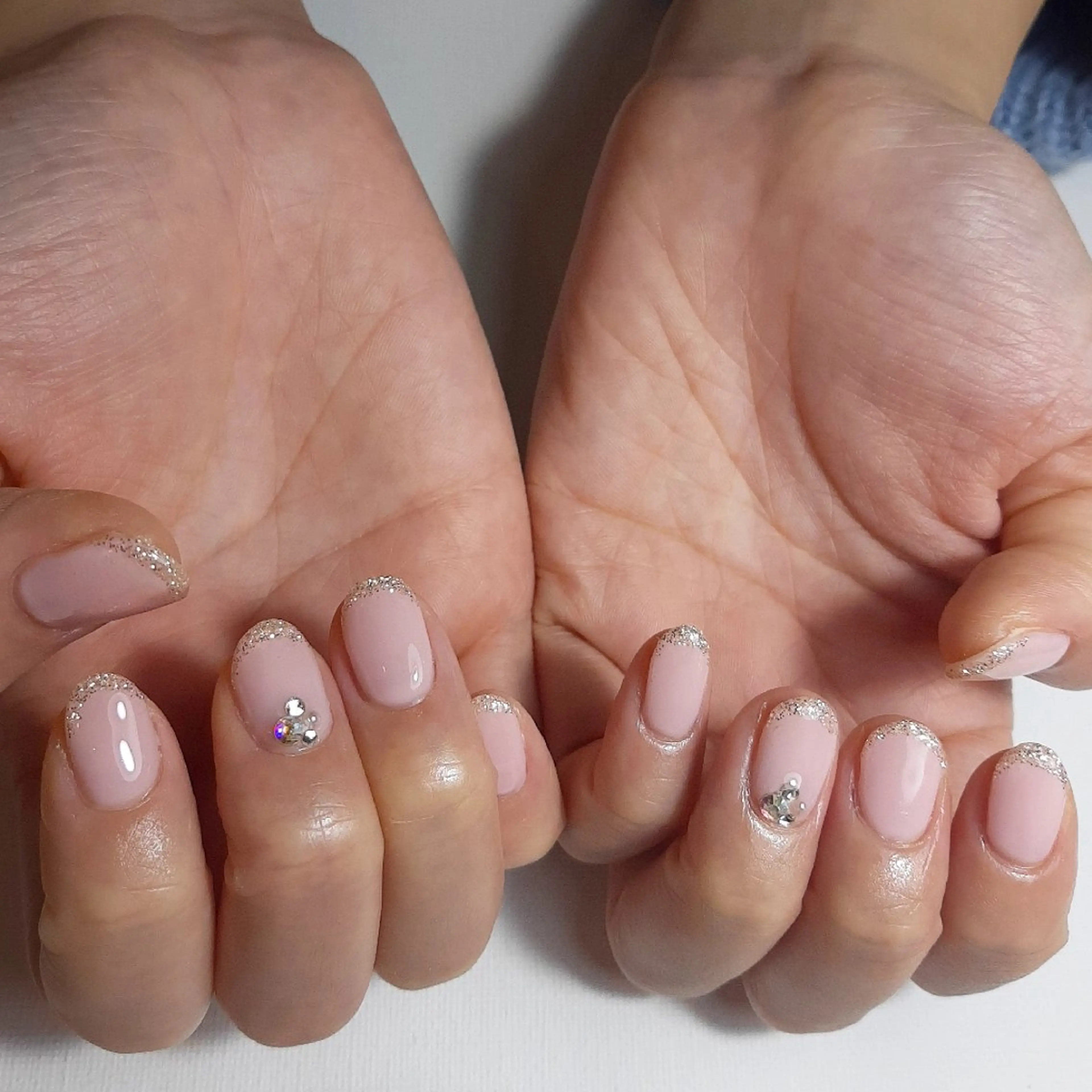 ネイル フレンチネイル ジェルネイル 持ち込み ショートネイル ブライダルネイル owlnail /持込みデザイン専門のネイルデザイン