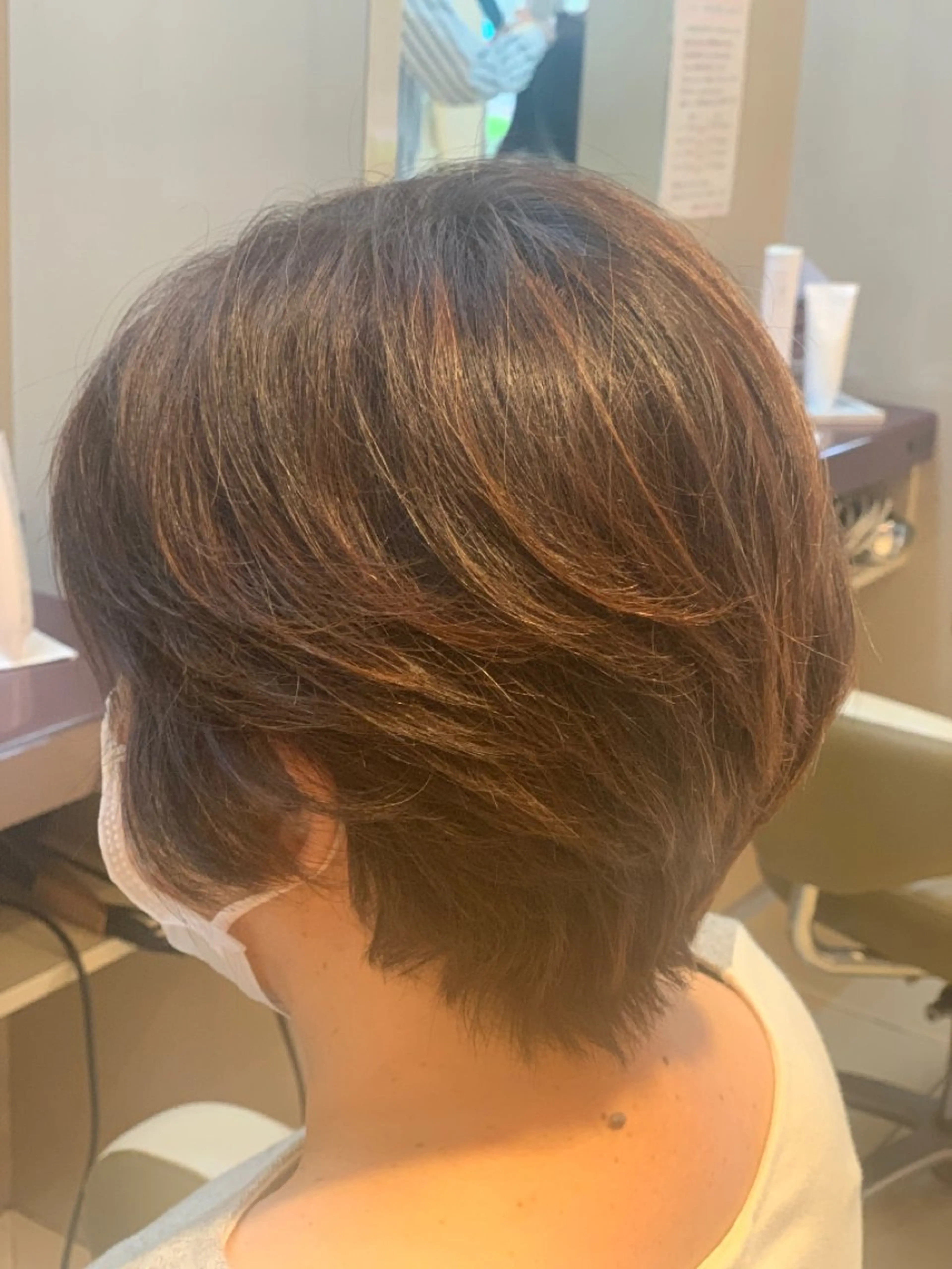 ショート 大島 裕也のヘアスタイル