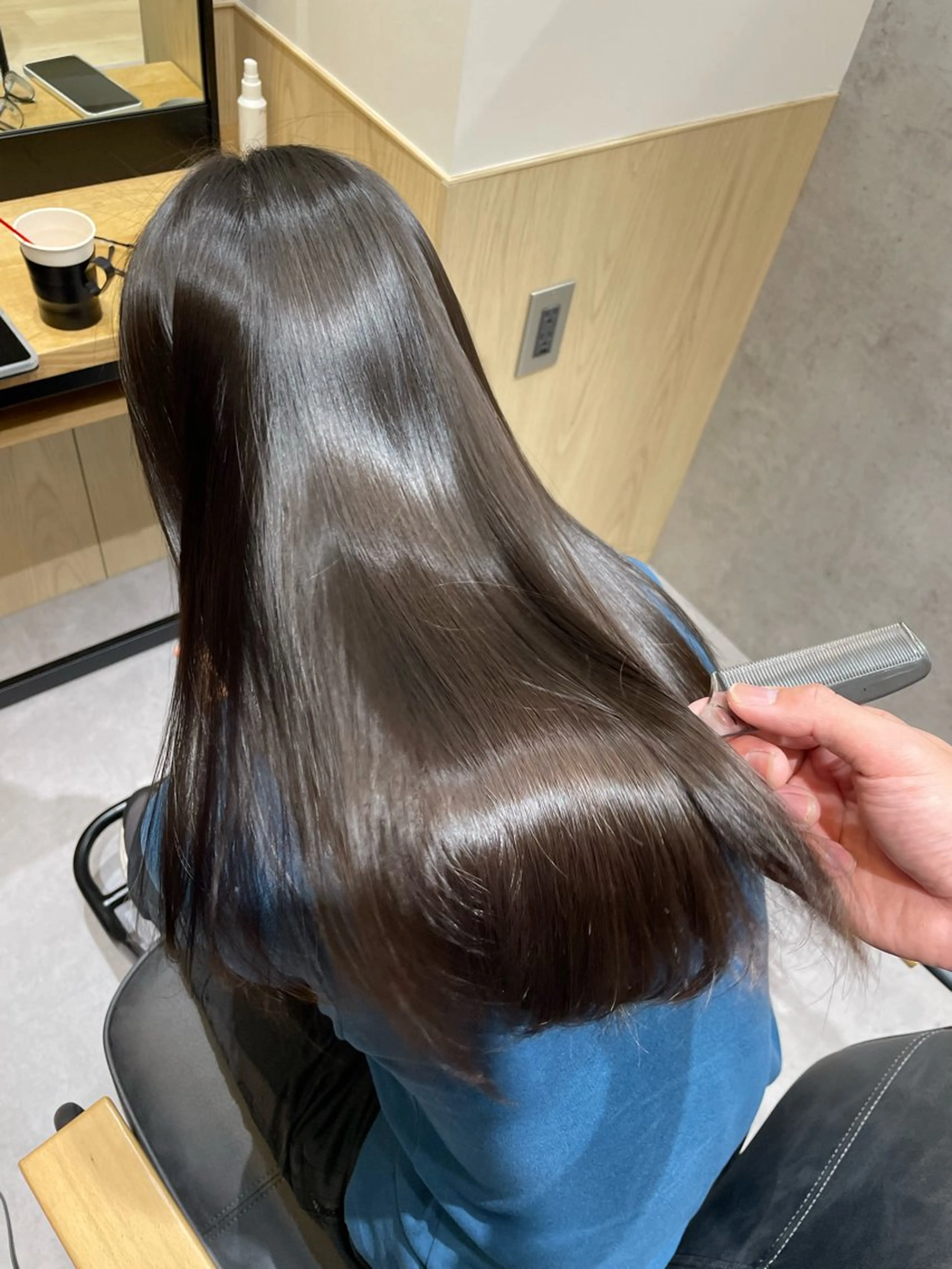 ロング パーマ 🫧髪質整形師 イケモトタクマ🎩のヘアスタイル