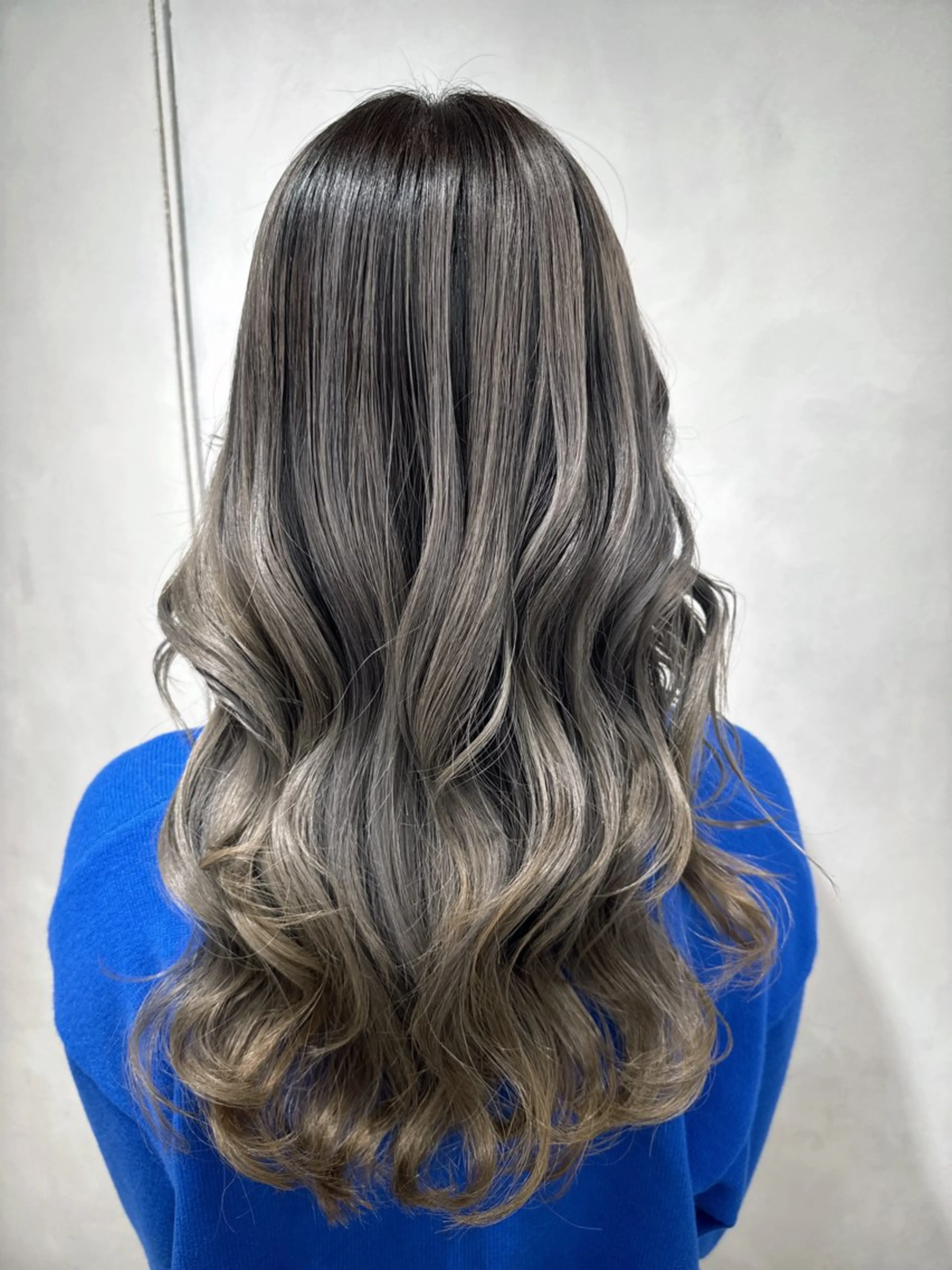 ロング カラー ブリーチ トリートメント カット ヘアカラー トリートメント 透明感カラー✨艶髪 制作🌱山根あゆみのヘアスタイル