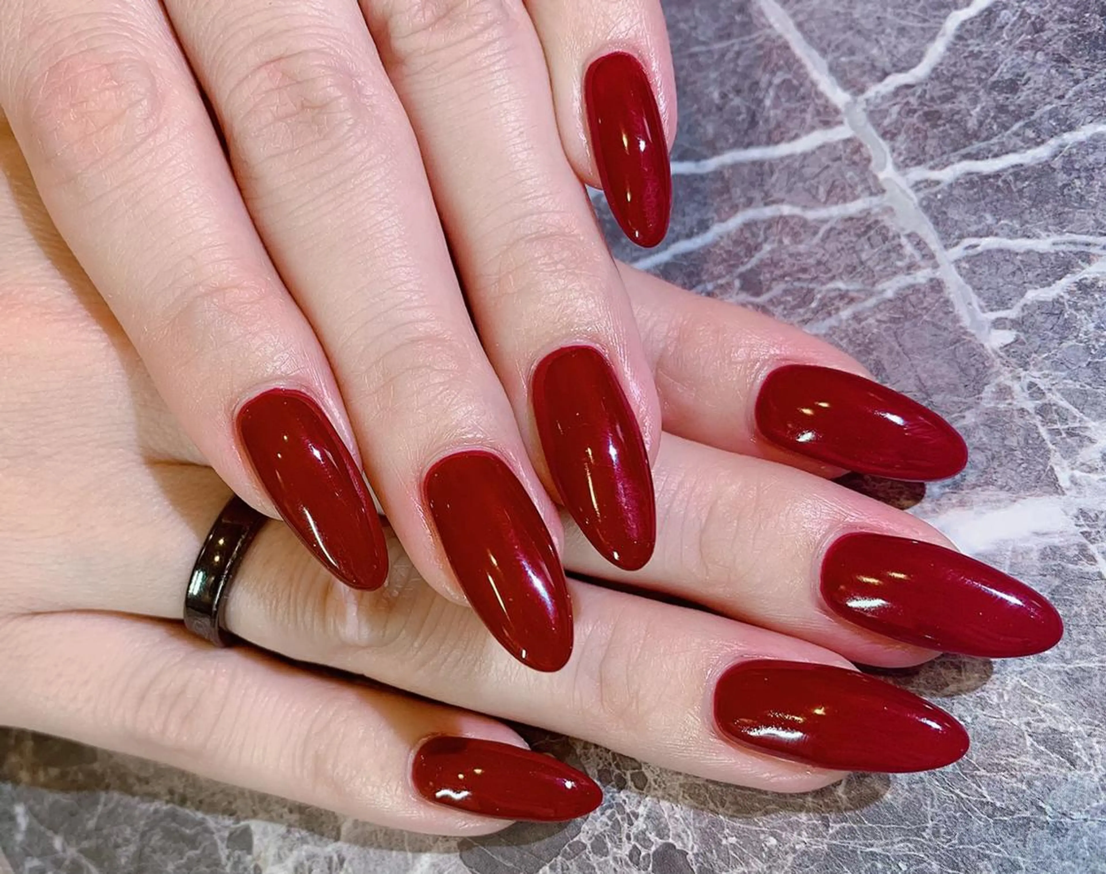 ネイル ジェルネイル ハンドネイル 阿部 楓のネイルデザイン