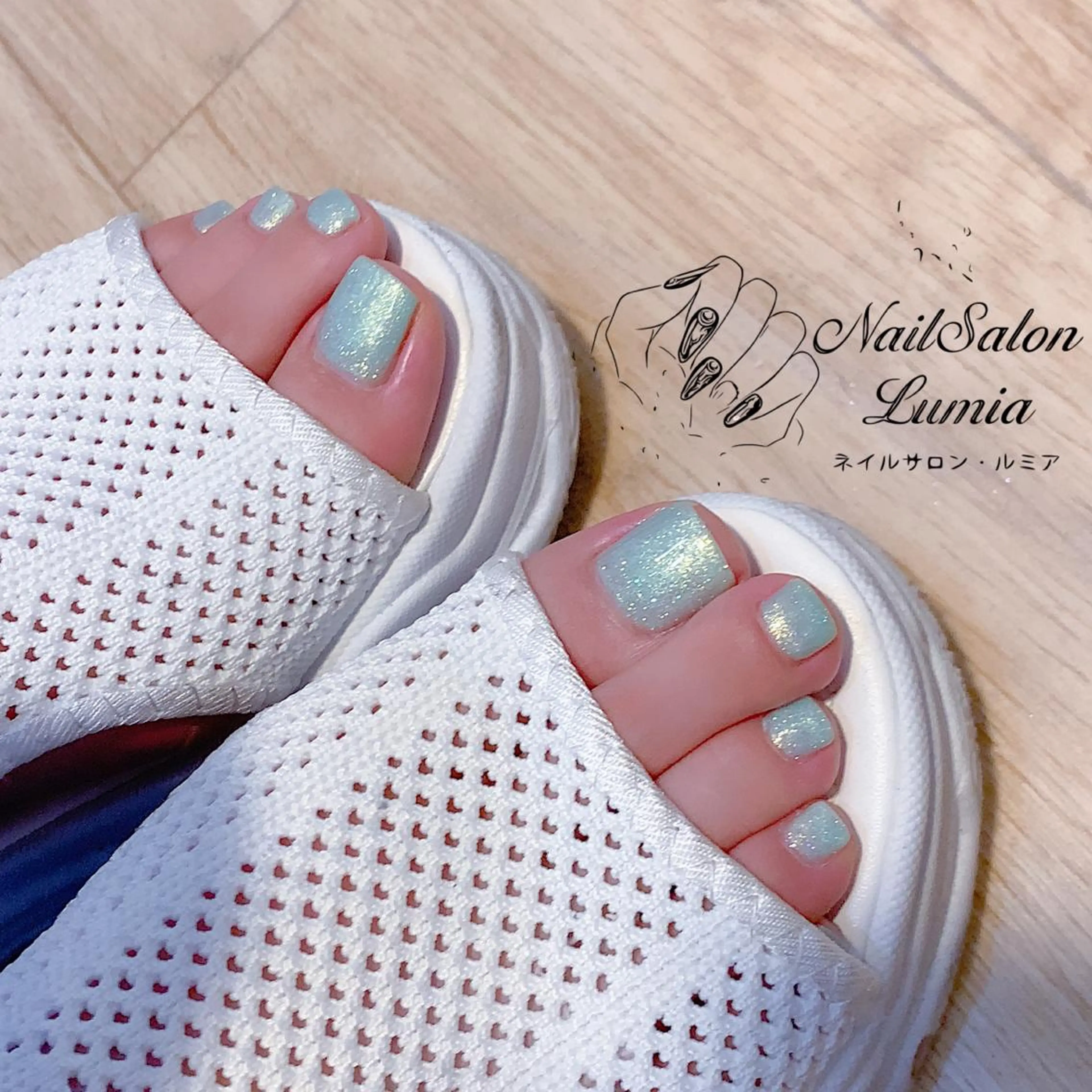 ネイル フットネイル ネイルサロン ルミア Lumia 店長のネイルデザイン