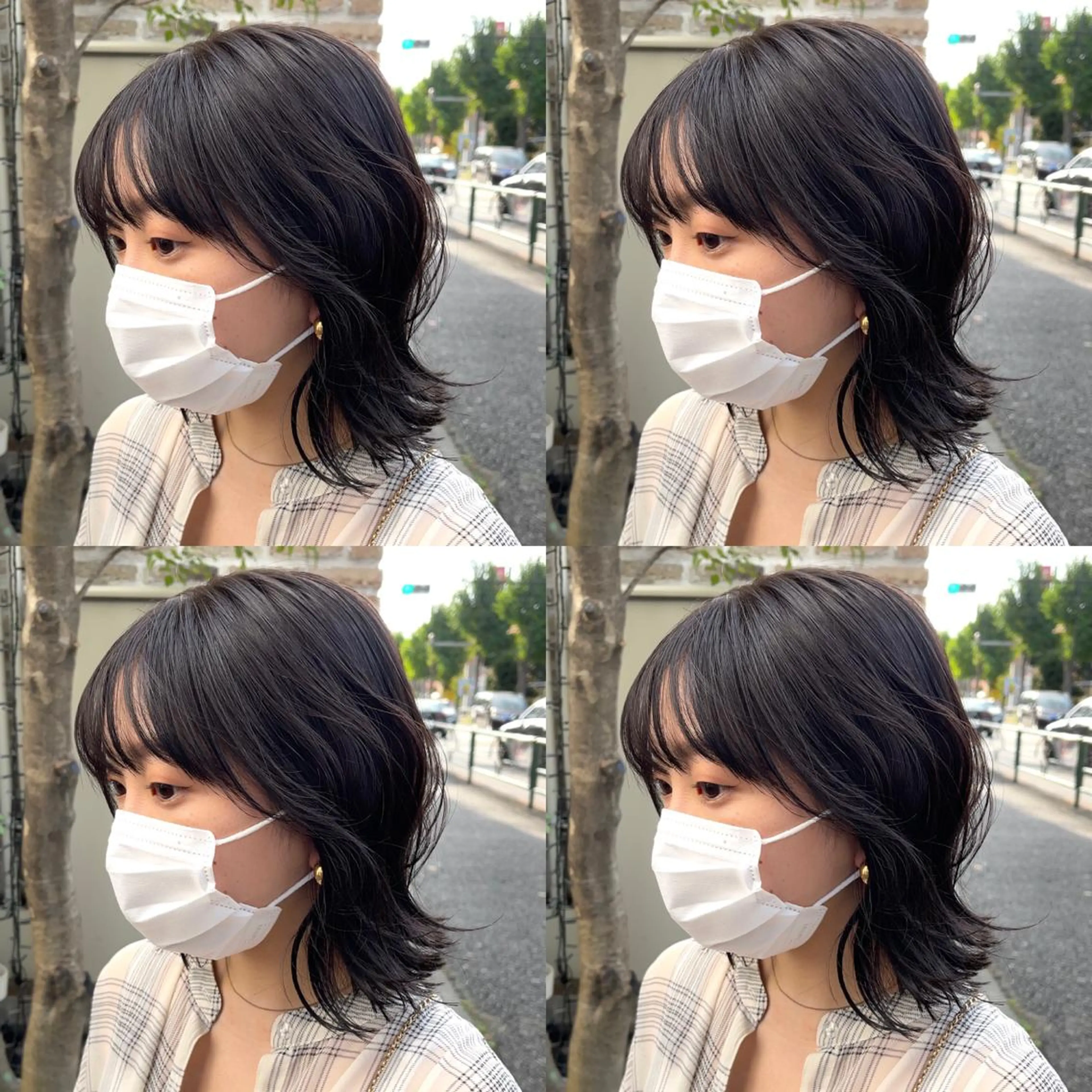 ショート 伸ばしかけ 似合わせカット 小顔カット カット ヘアカラー トリートメント ヘアセット 大人可愛い透明感🌟 小顔・韓国髪🌟野中のヘアスタイル