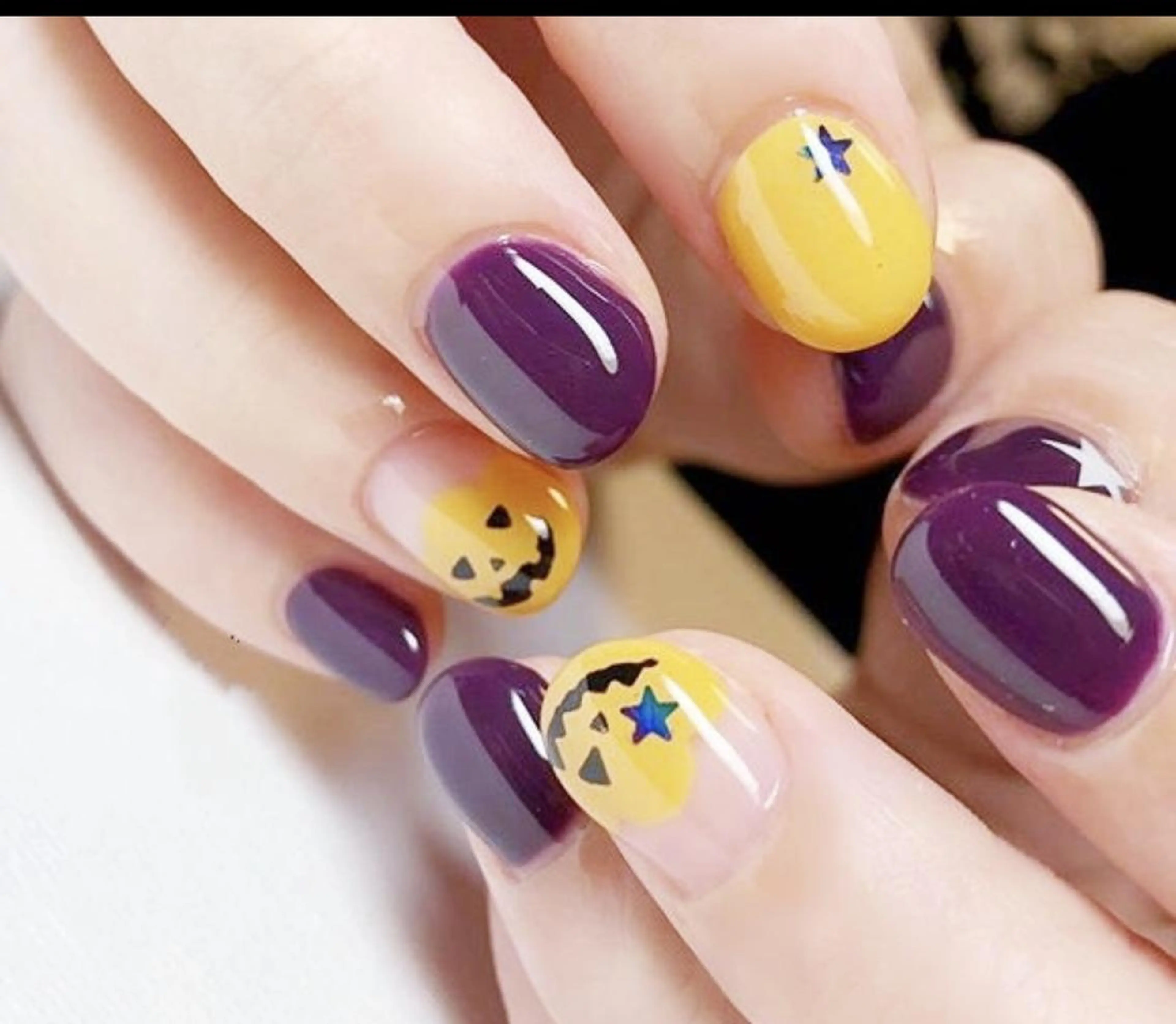 ネイル ハロウィン Cute beauty2のマツエク・マツパデザイン