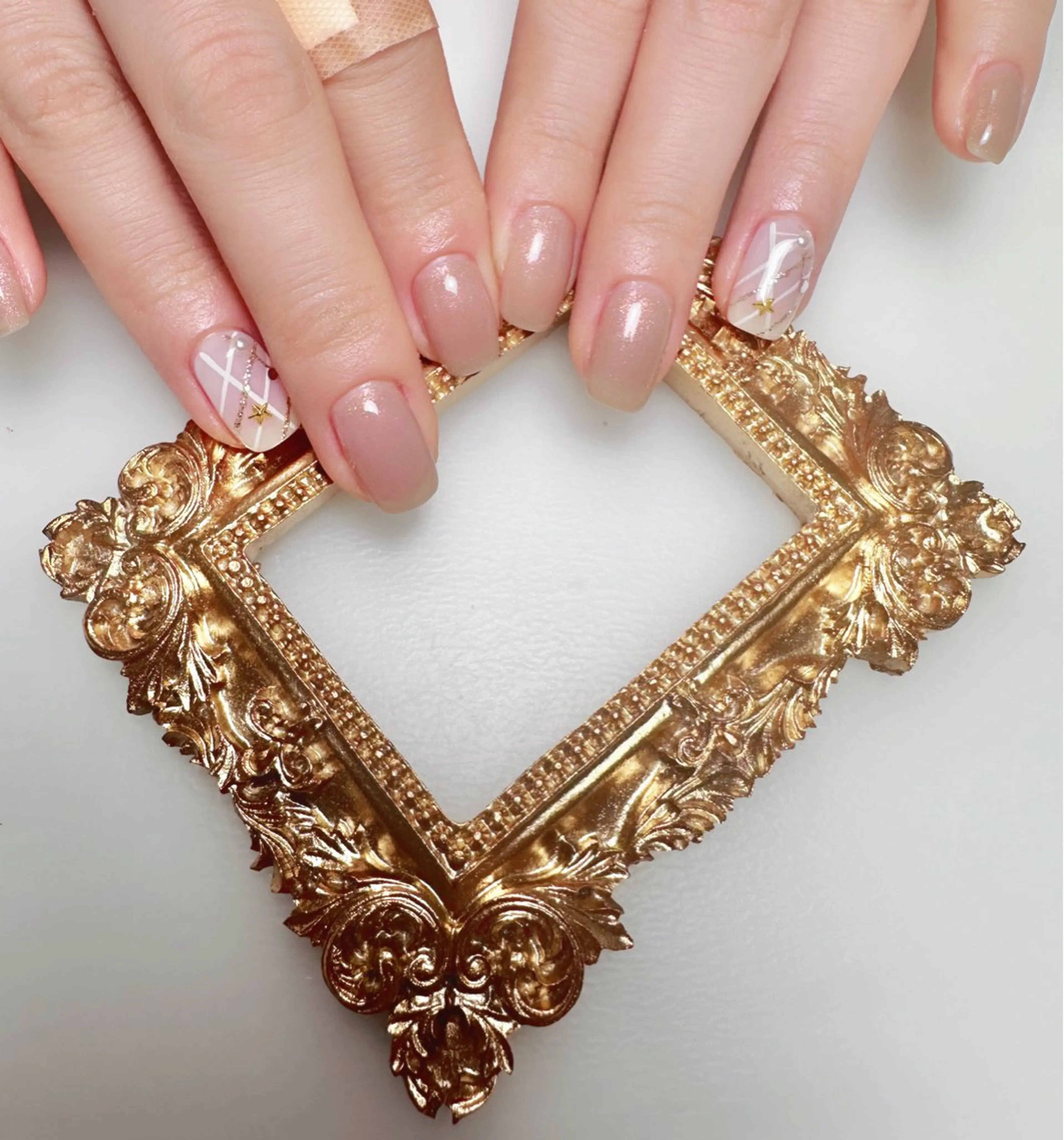 ネイル ハンドネイル 👍thumbs up nail👍のネイルデザイン