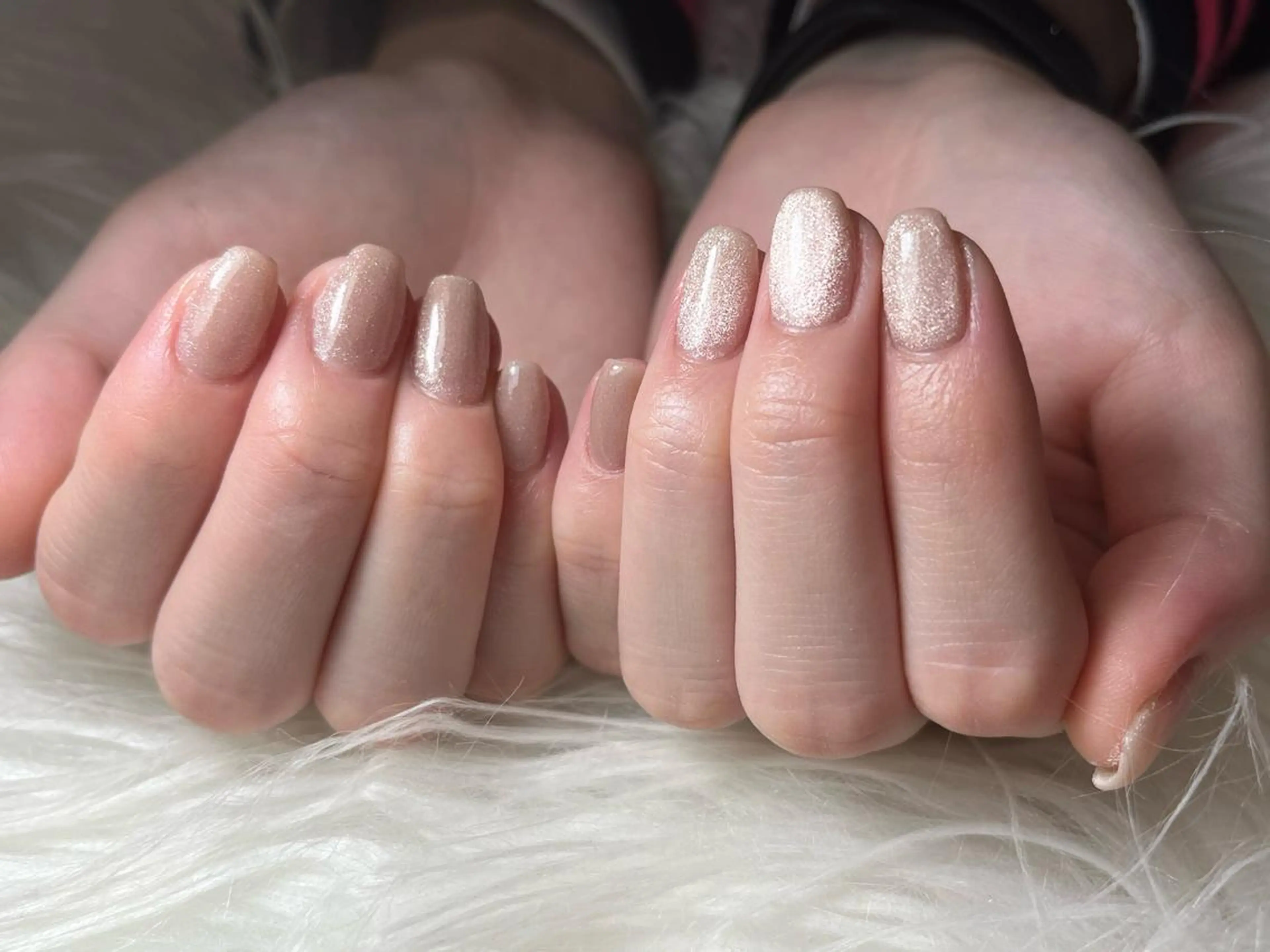 ネイル マグネットネイル マグネットワンカラー ワンカラーネイル ハンドネイル Era nailのネイルデザイン