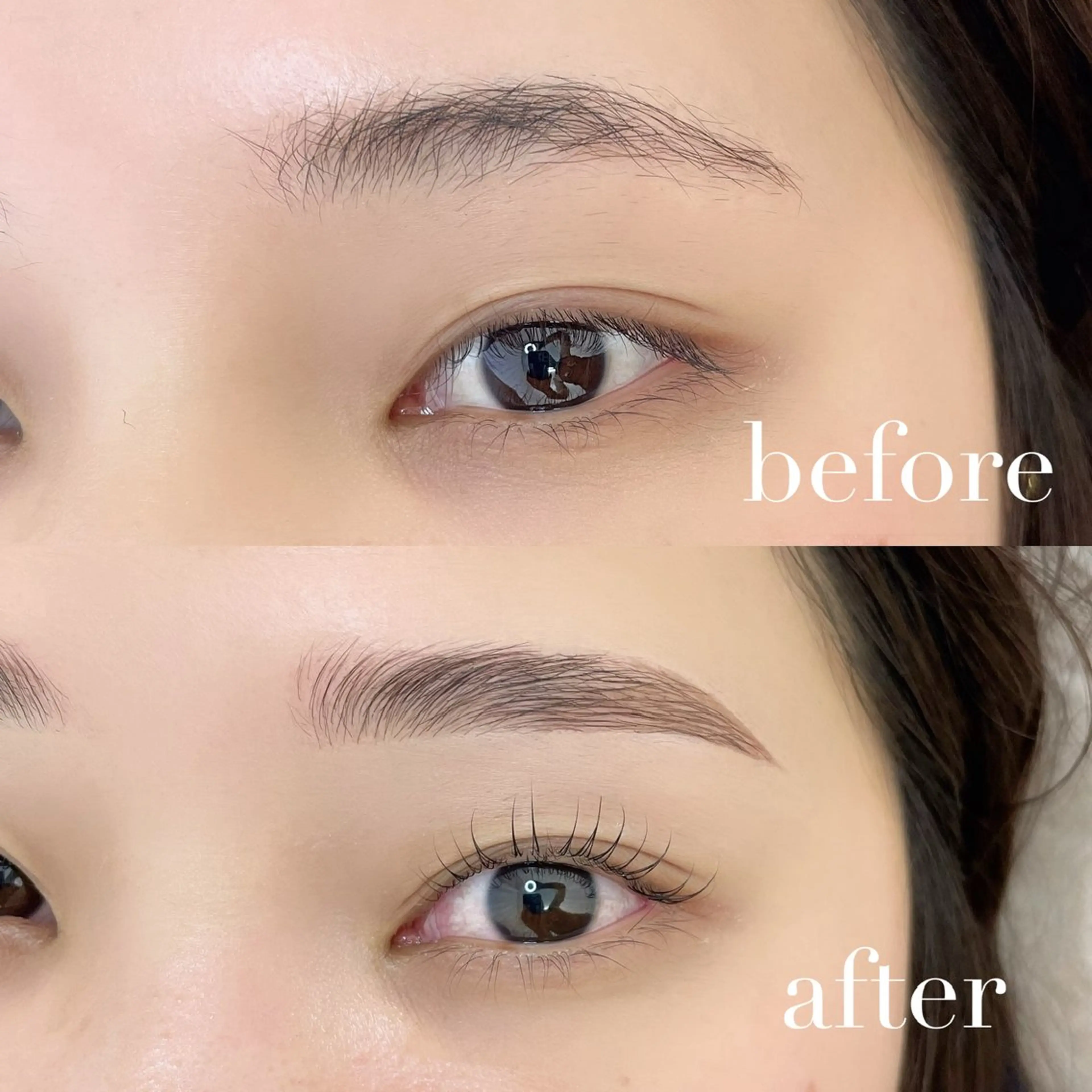 新規様🌟【HBL】ハリウッドブロウリフト+パリジェンヌラッシュリフト𓃰セット価格🤍の写真