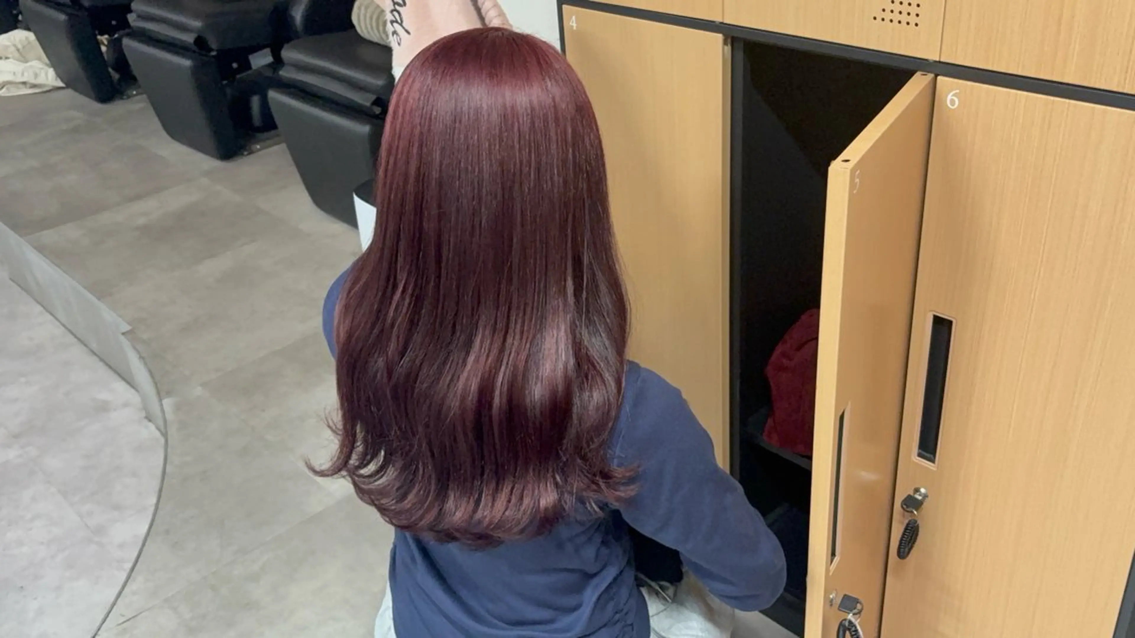 ロング tokute 中野真咲🐺のヘアスタイル