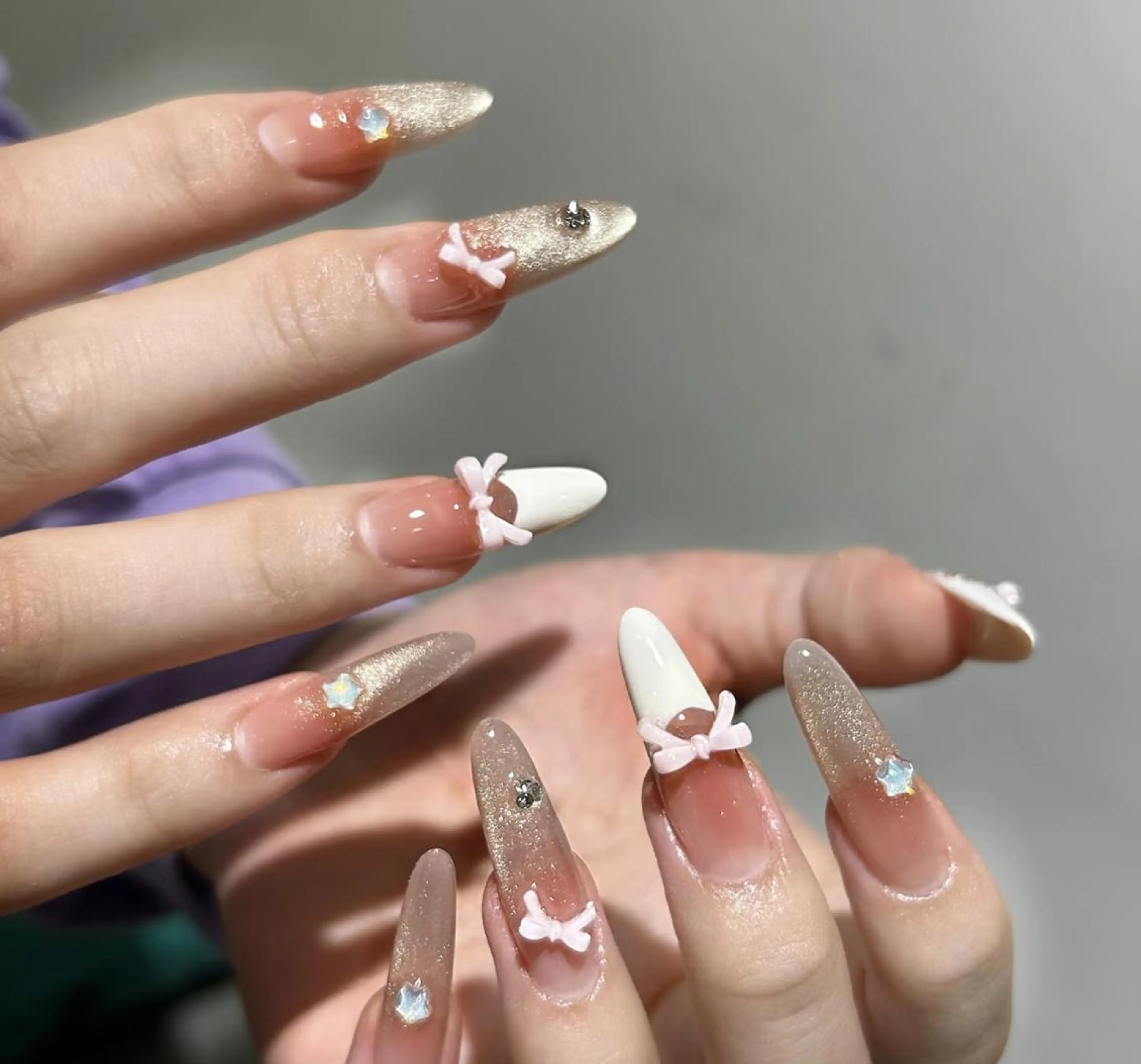 ネイル ハンドネイル 🎀 NaNa_nailのネイルデザイン