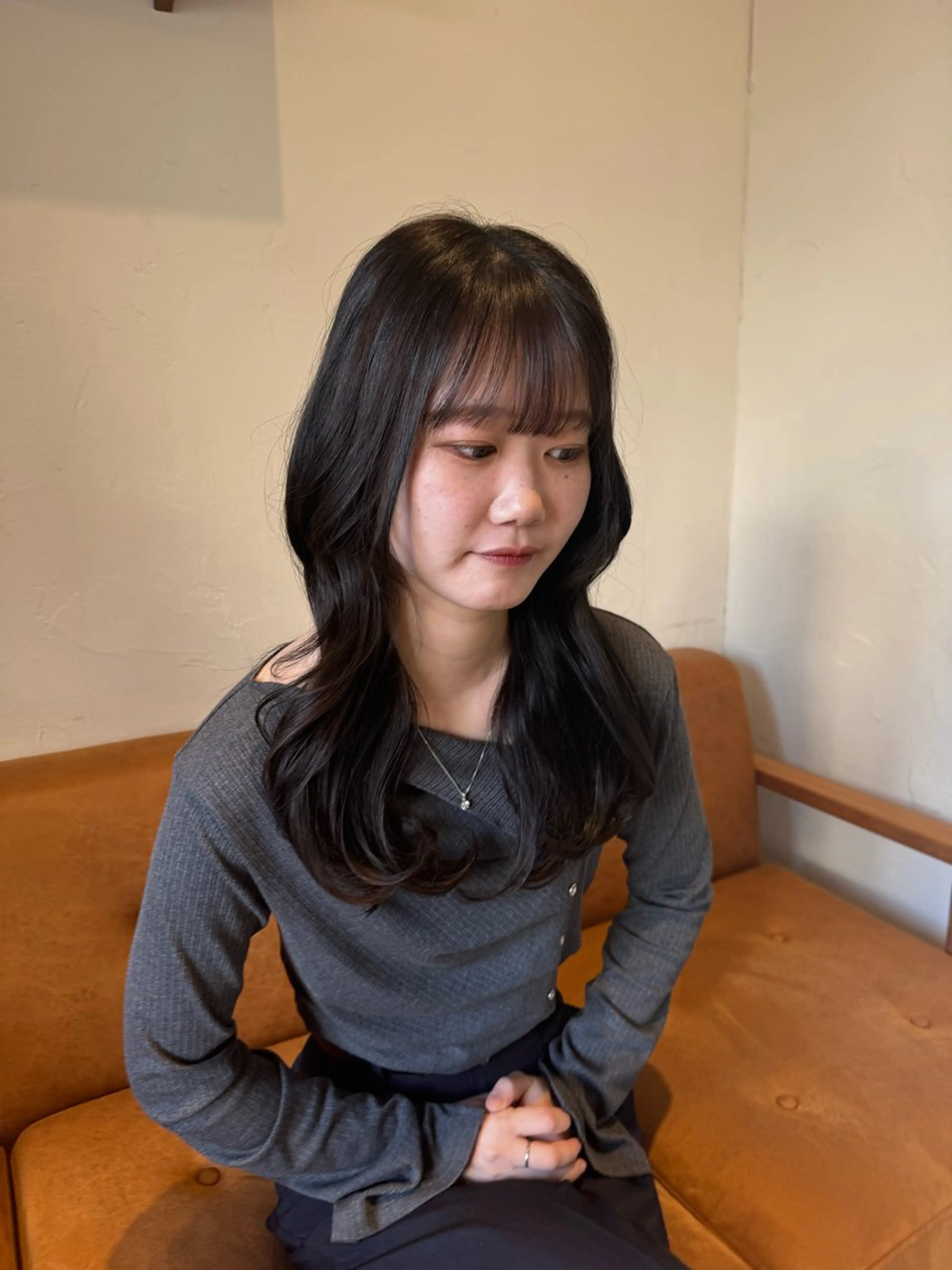 ロング くびれヘア カット ヘアカラー トリートメント 🦋レイヤーカット 🌈MEGUのヘアスタイル