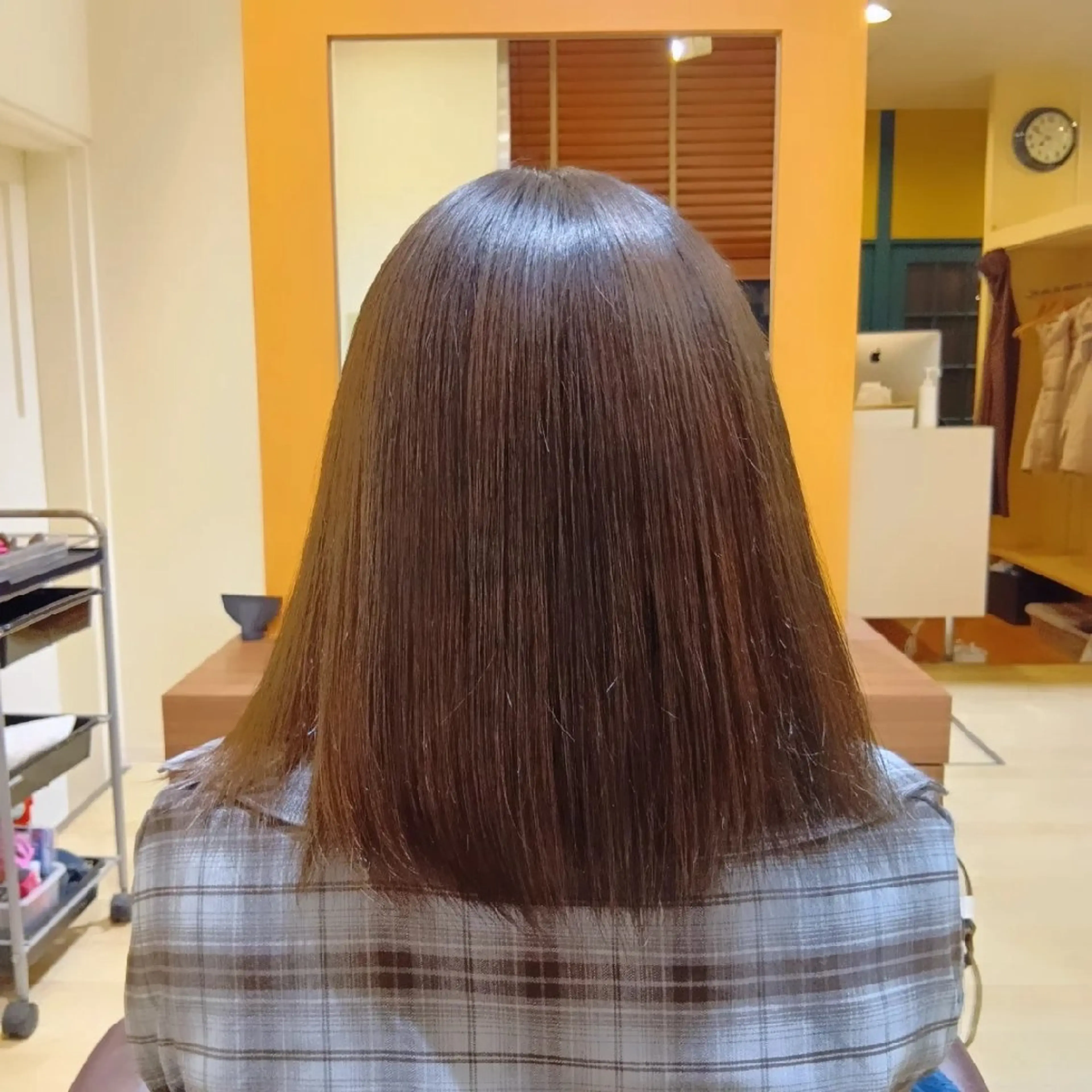 ミディアム カラー トリートメント ヘアカラー トリートメント 小林暢🌟Orque 髪質改善サロン🌙のヘアスタイル