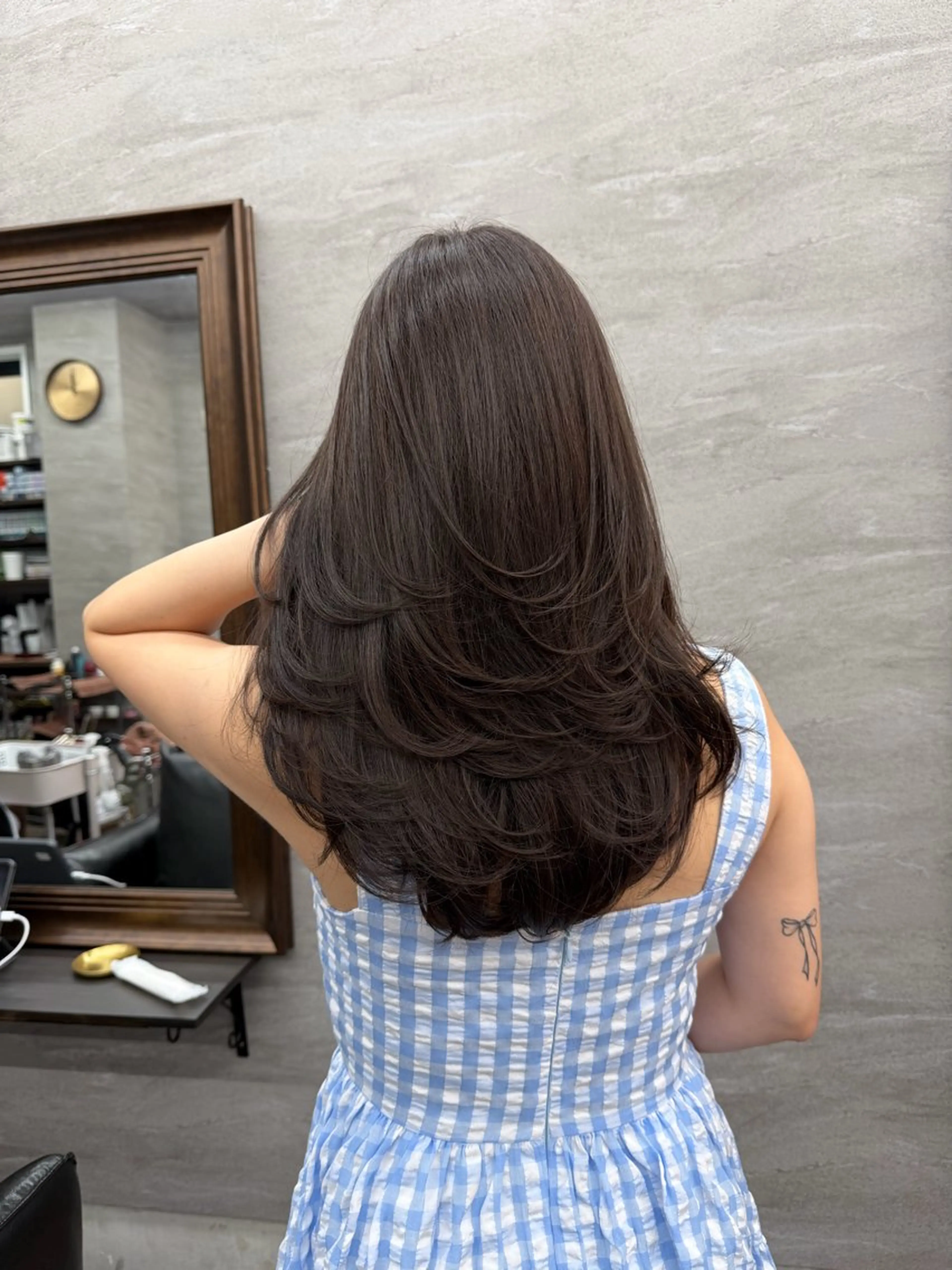 ロング カラー カット ヘアカラー トリートメント 🔷似合わせのプロ KUMA🔷のヘアスタイル