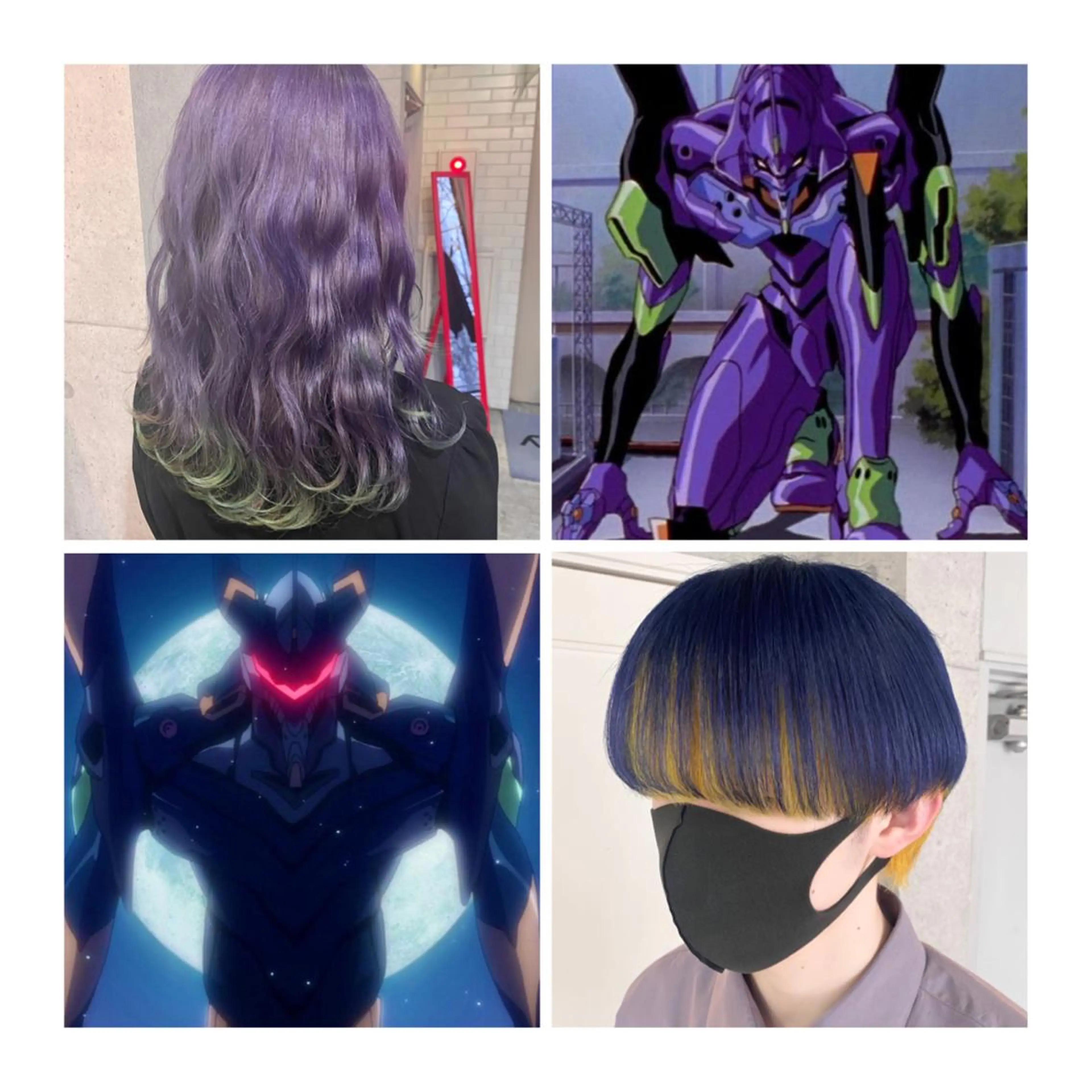 ミディアム カラー ヘアカラー GARU-ガル-所属・TSUNO🦖 派手髪/オタク美容師のヘアスタイル