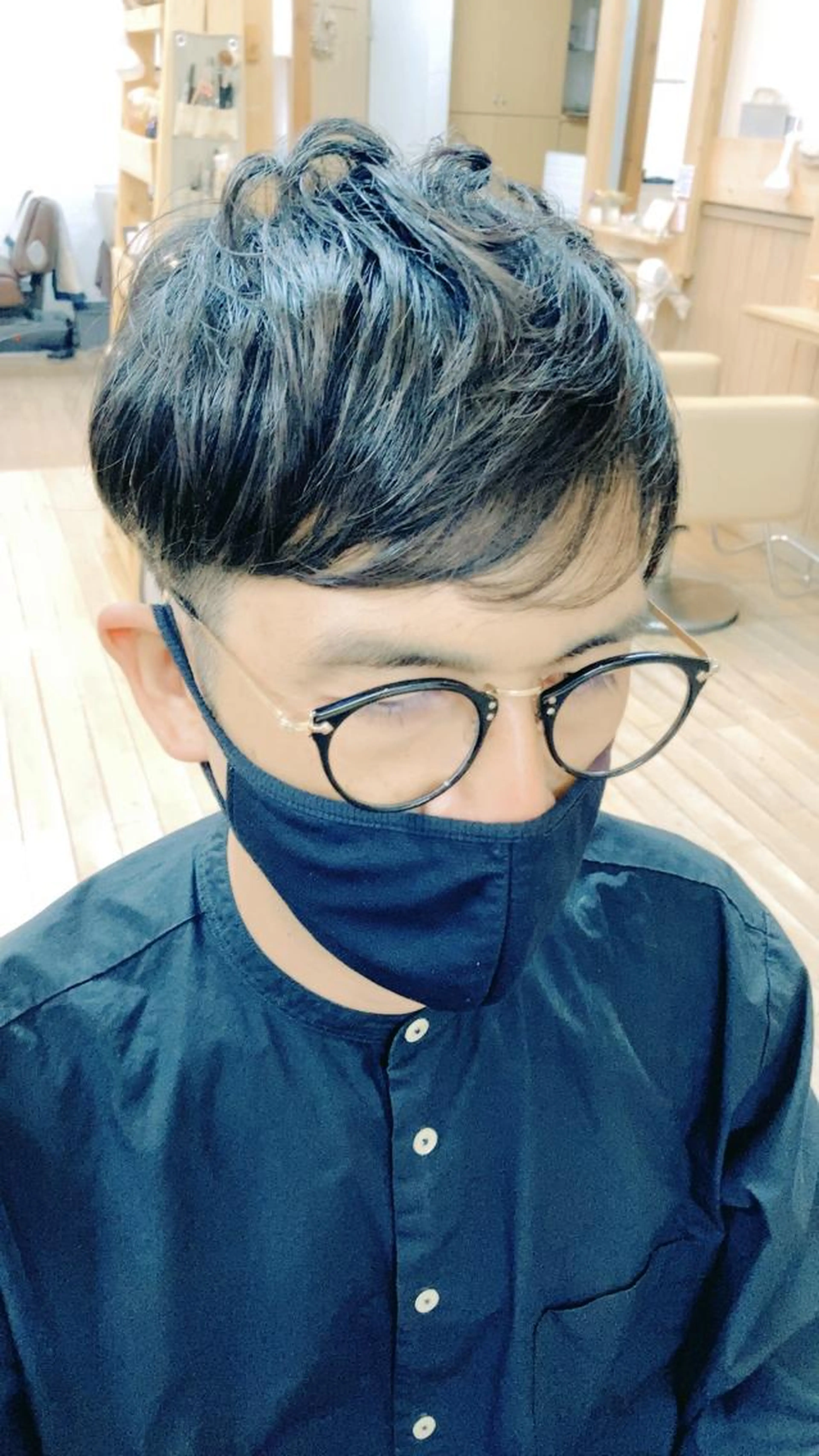 【オススメ✨】カット＋アロマヘッドスパ(45分) 女性にも男性にも大人気です‼︎多数のアロマから香りをお選び頂きます💐の写真