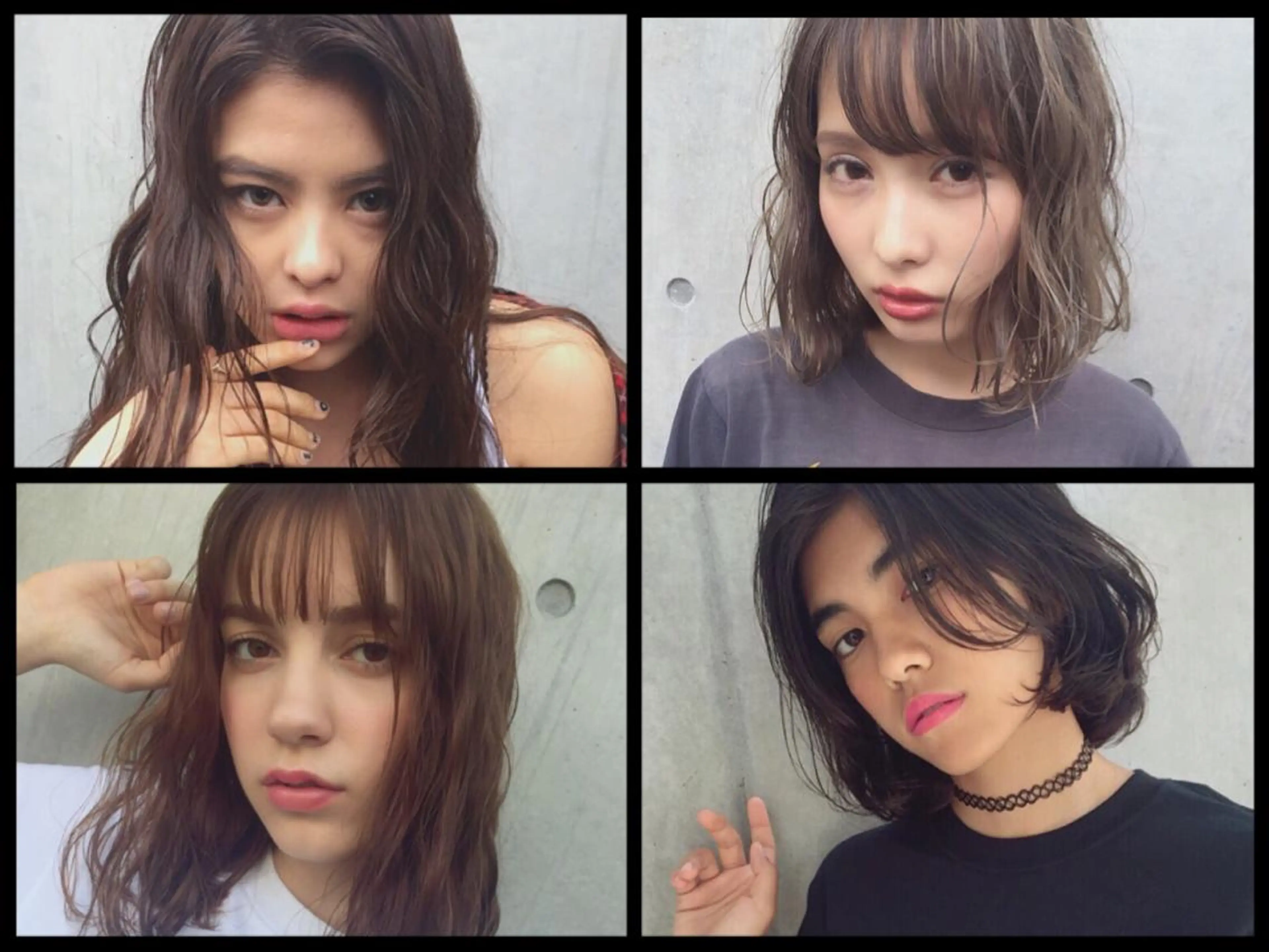 ショート ミディアム セミロング ロング カラー パーマ ヘアアレンジ ☃️髪質改善🉐割✨ ❄️“ever”❄️のヘアスタイル