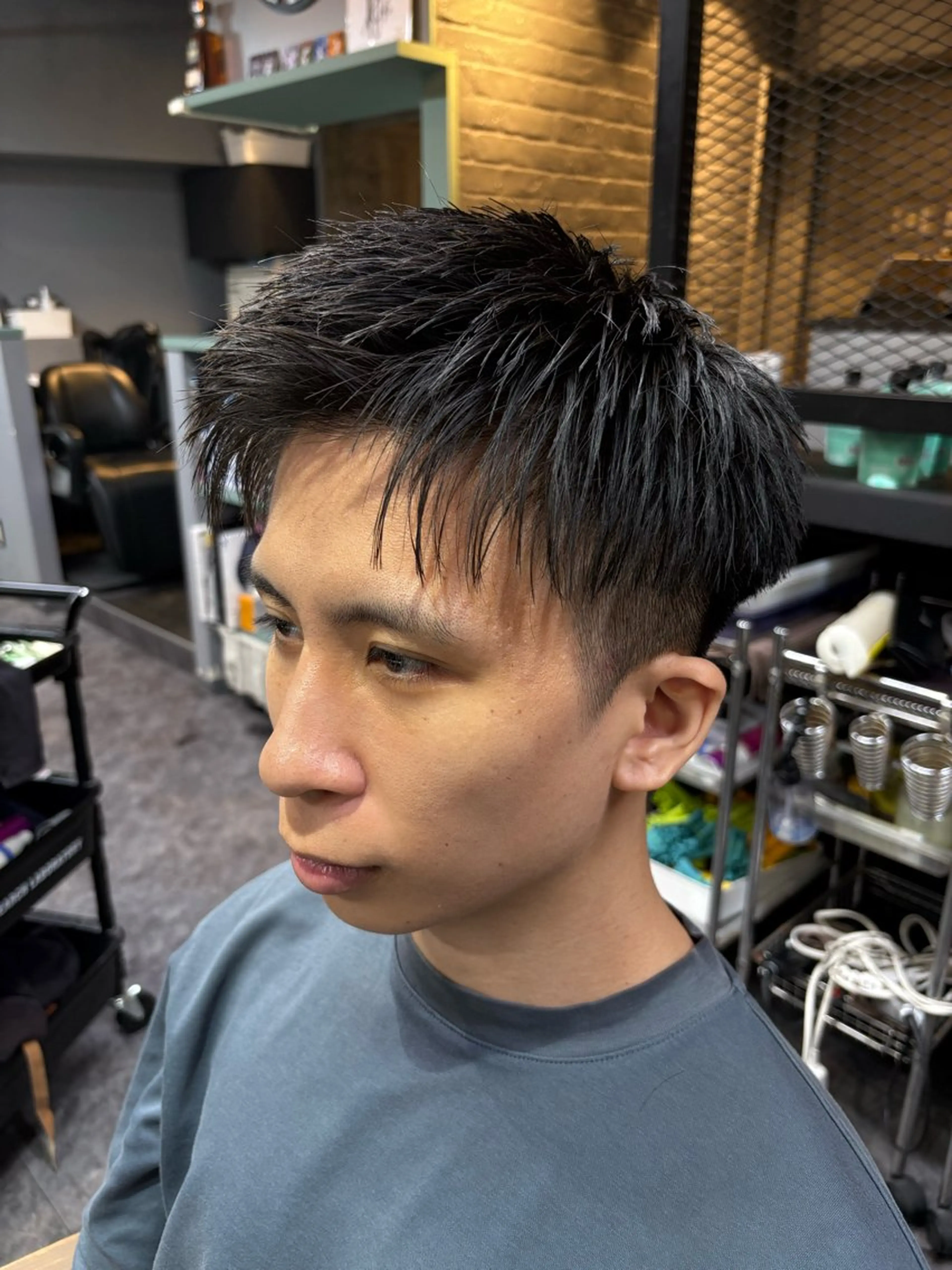 ショート メンズ カット DIECE 2’nd Flor所属・渋谷 【メンズ特化】ナゴムのヘアスタイル