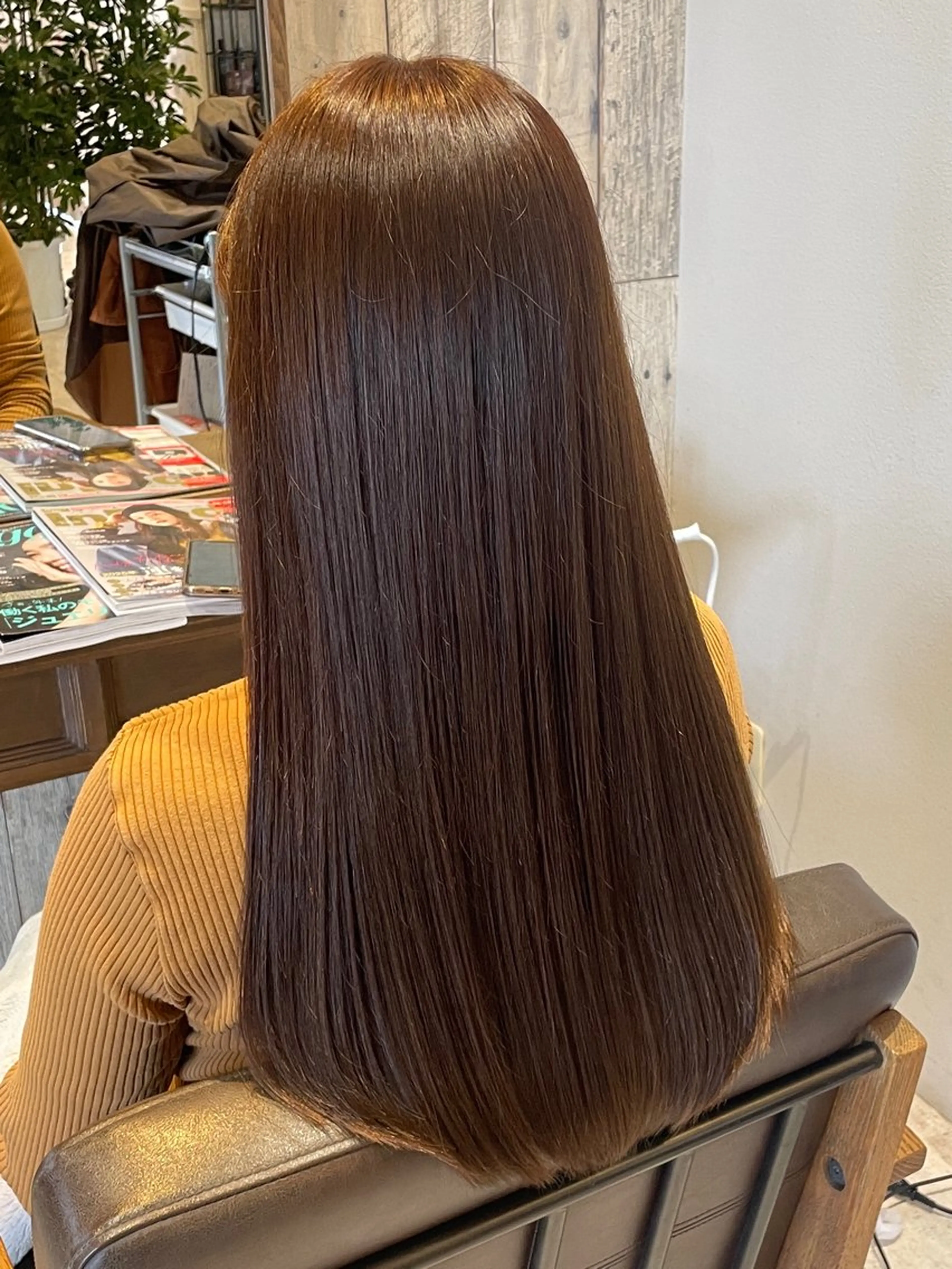 【カット＋カラー（ファッションまたは白髪染め選択可）＋炭酸泉+オッジオットトリートメント付】の写真