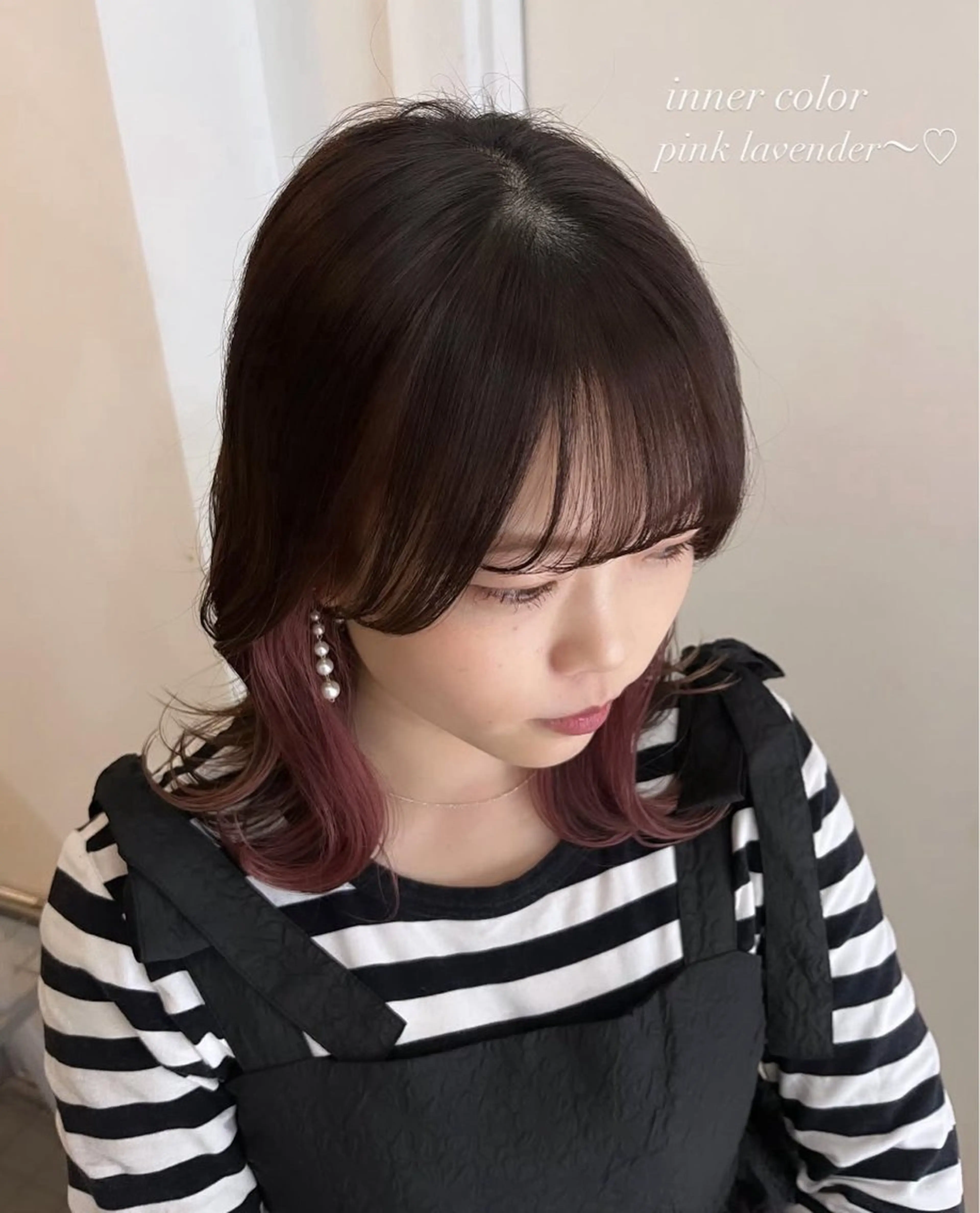 ショート カラー 赤熊 咲良 🦔ྀིのヘアスタイル