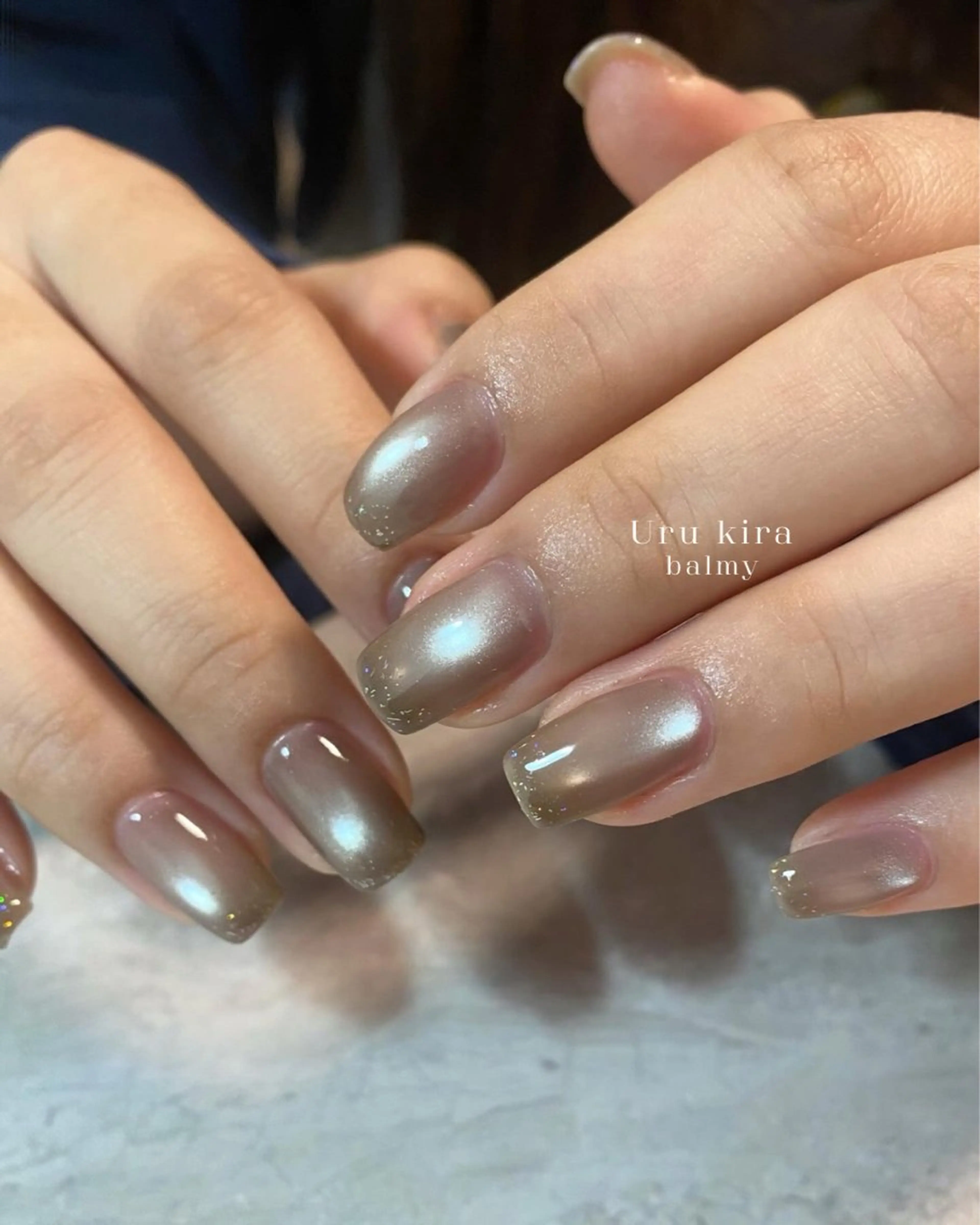 ミディアム ハンドネイル balmy. ITSUKI🕊️のネイルデザイン