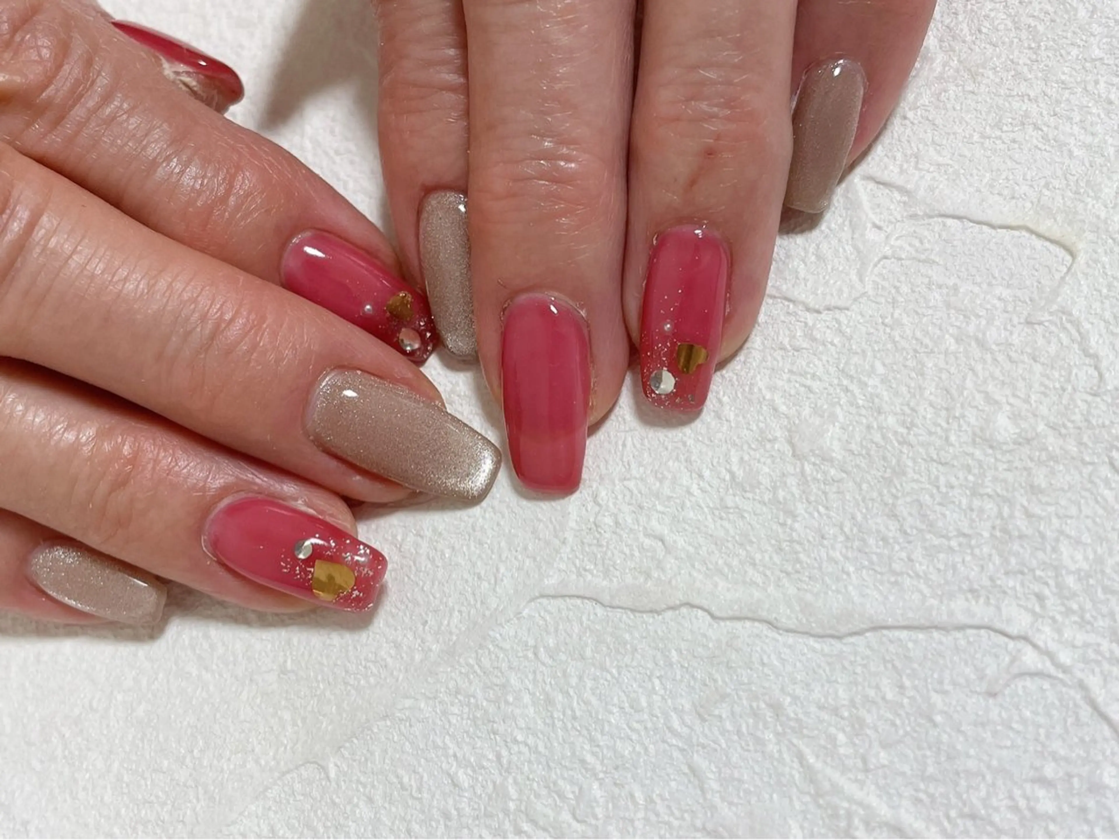 ネイル ジェルネイル 韓国ネイル マグネットネイル メンズネイル パラジェル kiki nail 二子玉川のネイルデザイン