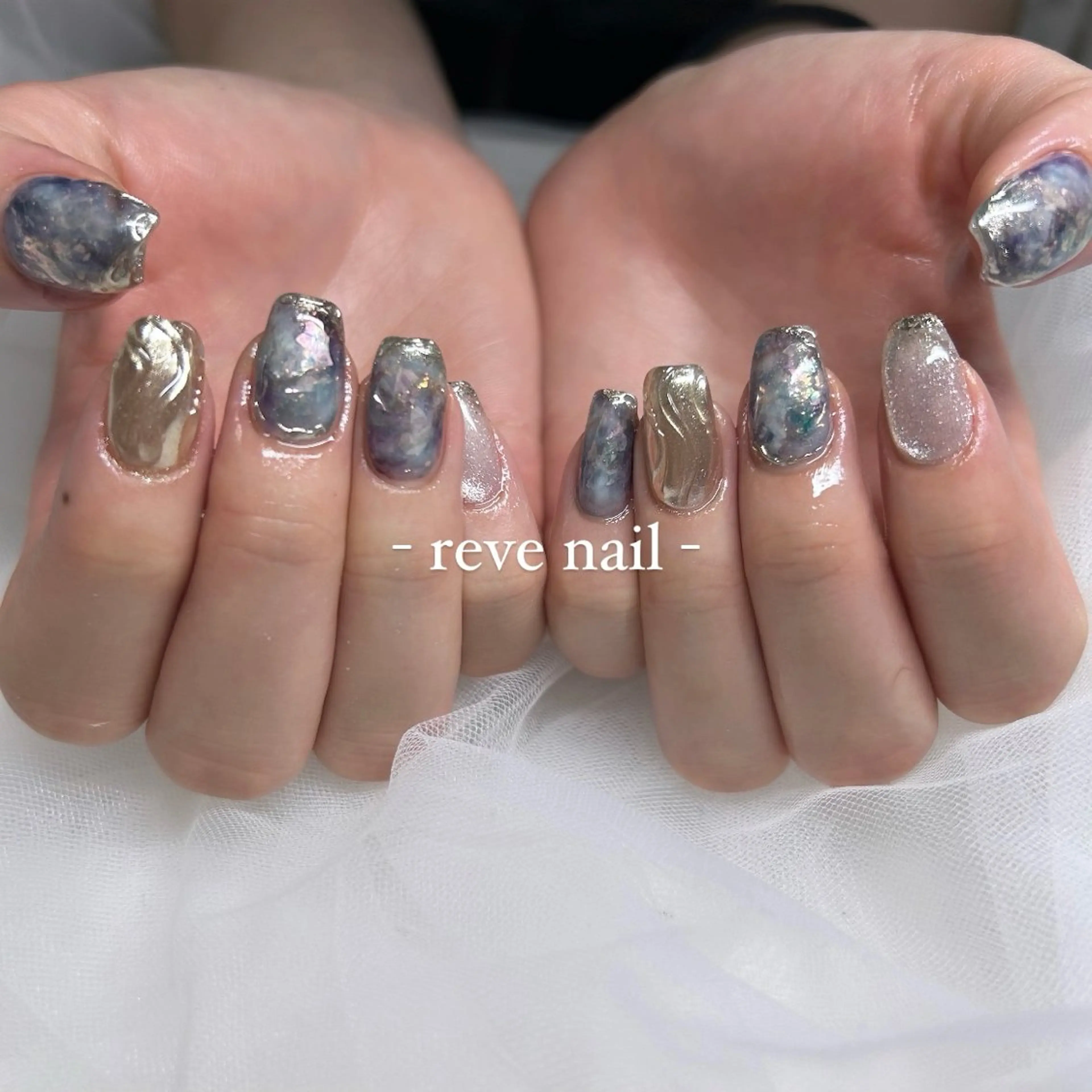ネイル ハンドネイル 門真市 三ツ島 reve nailのネイルデザイン