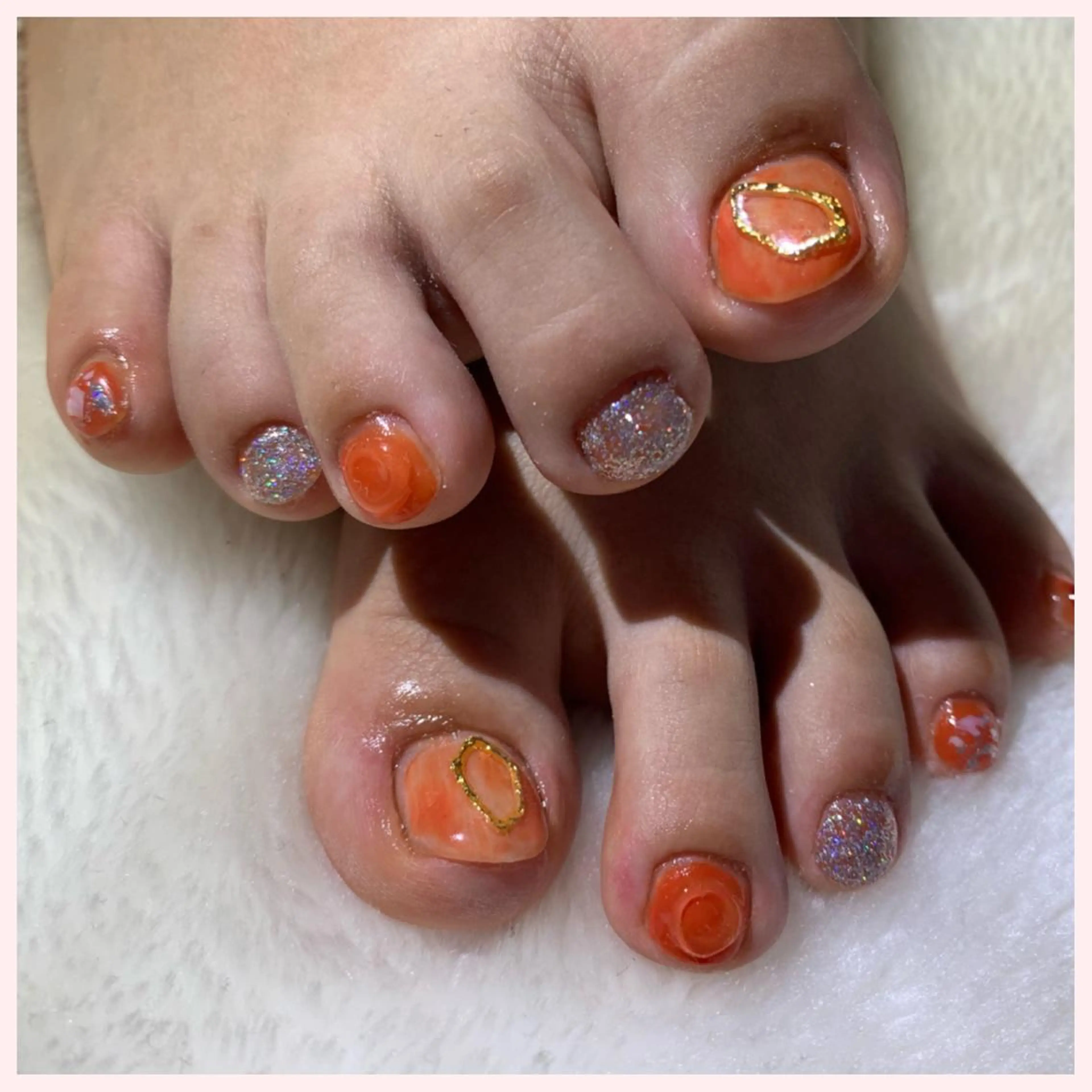 ネイル フットネイル Ogasawara Tokikaのネイルデザイン