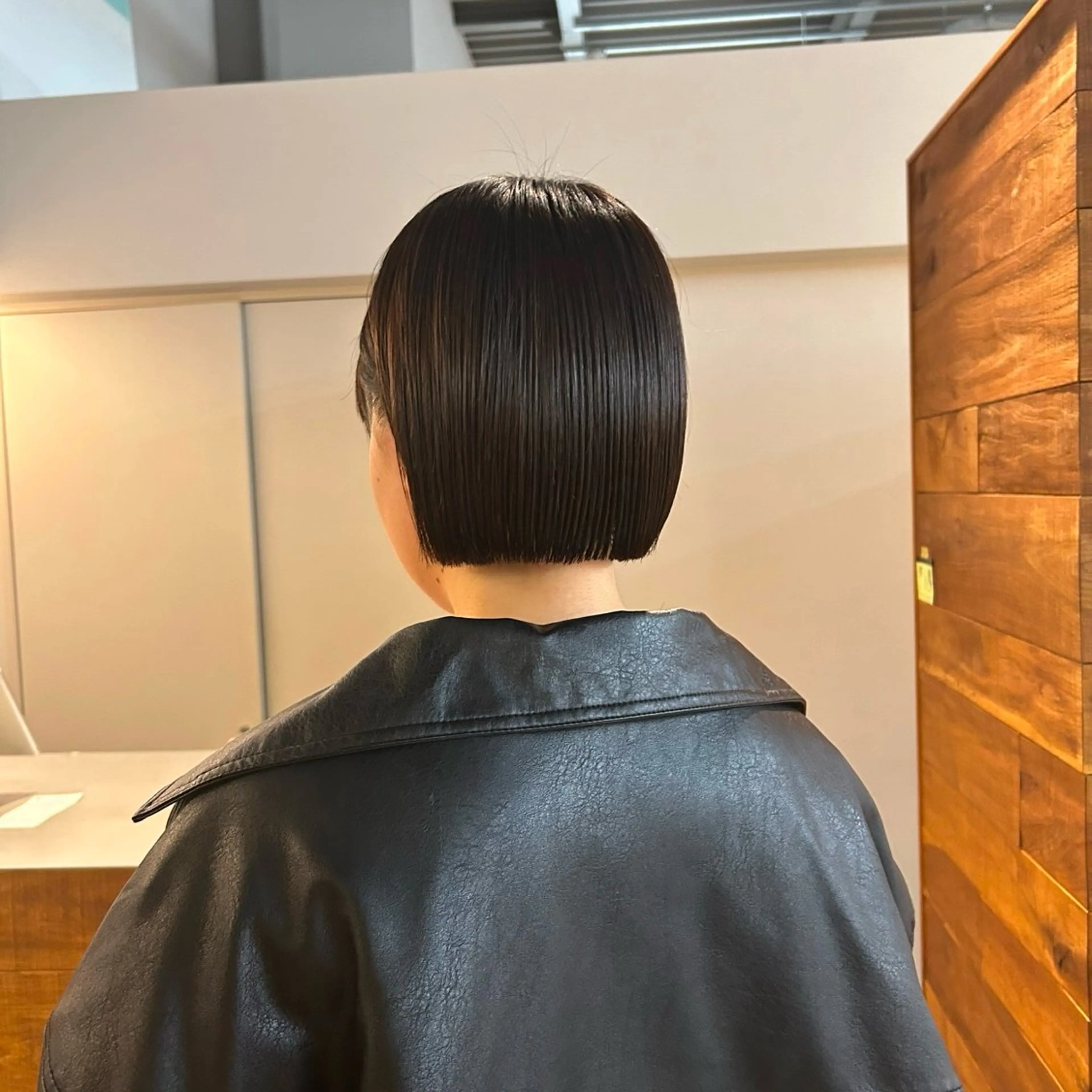 🩵ミニモ限定🩵ボブカット+縮毛矯正¥20500→¥17000 【今だけ🎀】無料お試しトリートメント付き✨の写真