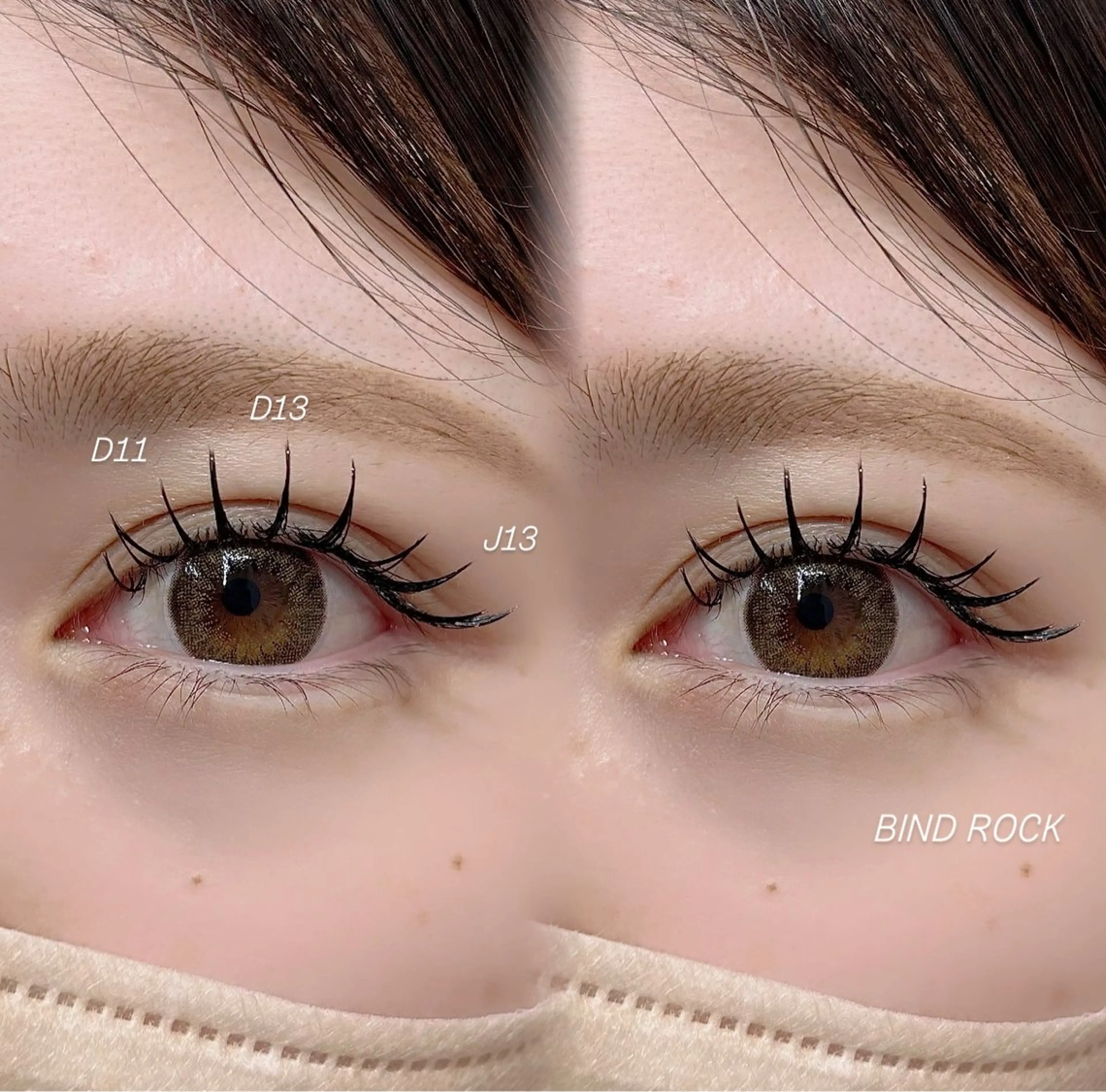 マツエク・マツパ バインドロック マツエク アイラッシュサロンGARDEN 姫路所属・GARDEN 姫路のマツエク・マツパデザイン