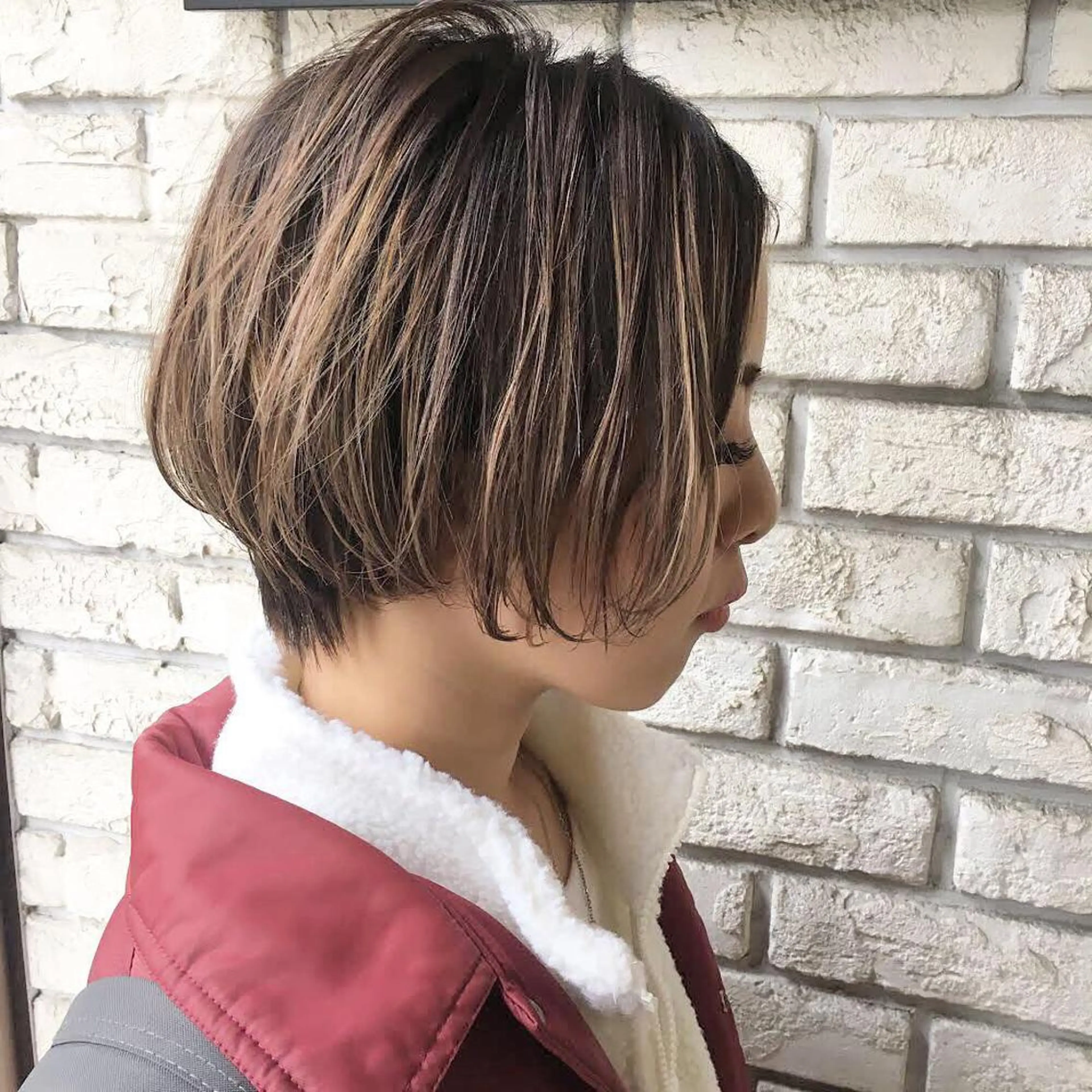 ショート 工藤 綾華のヘアスタイル