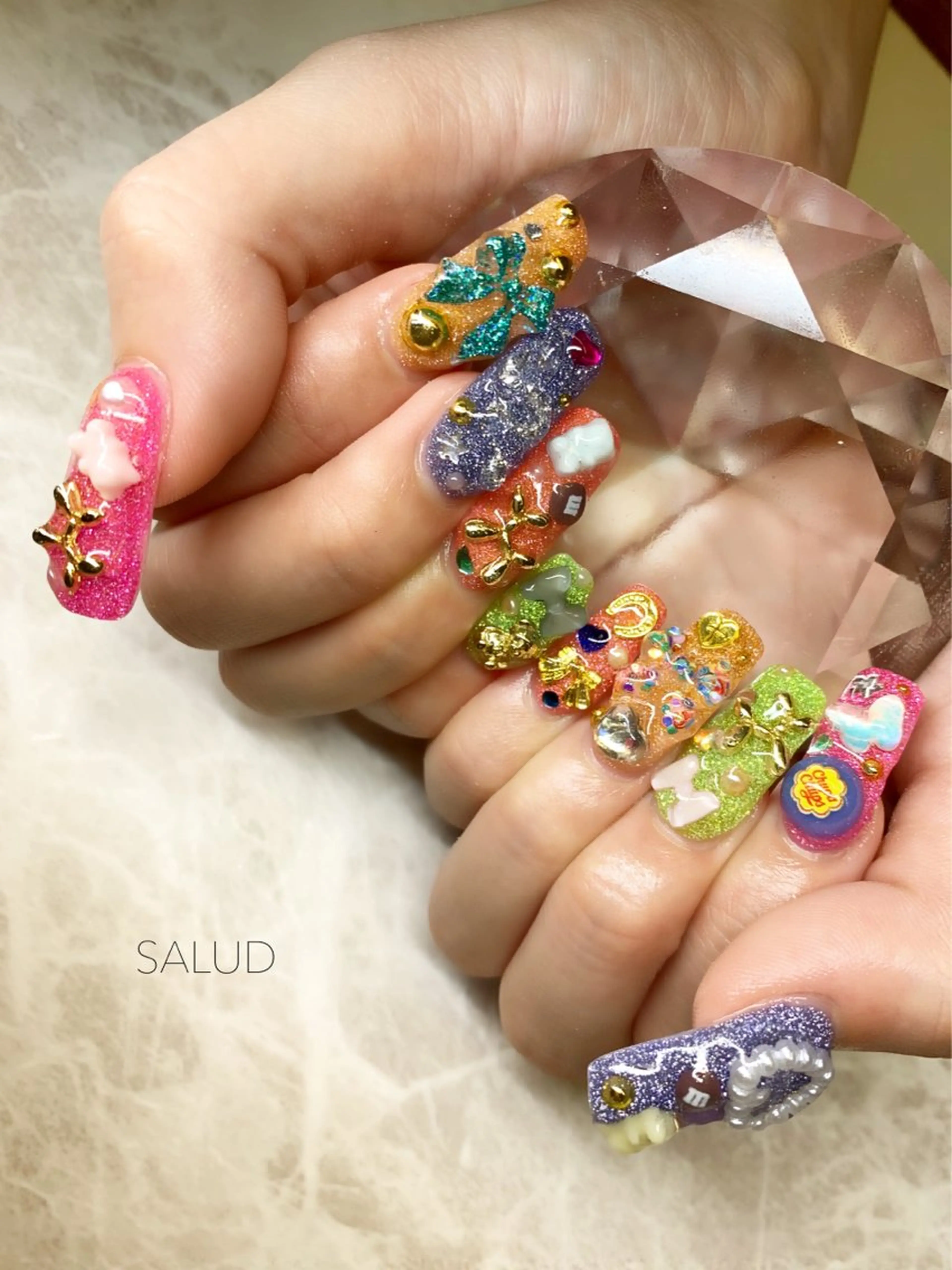 ネイル ハンドネイル Nail Salon SALUDのネイルデザイン