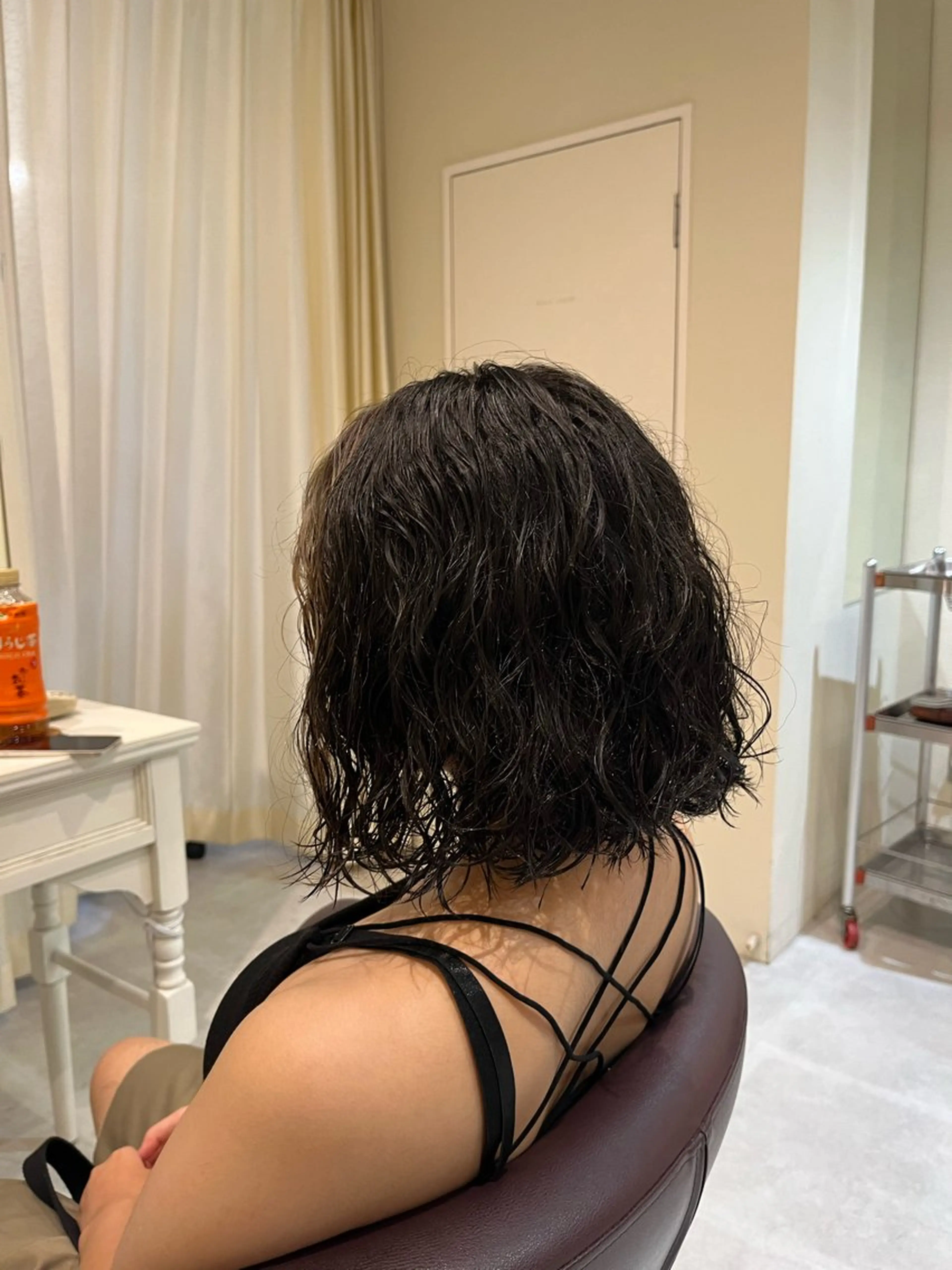 ミディアム パーマ ミディアムパーマ ボブ mulum所属・ボブパーマ/ ウルフパーマ原科🪴のヘアスタイル