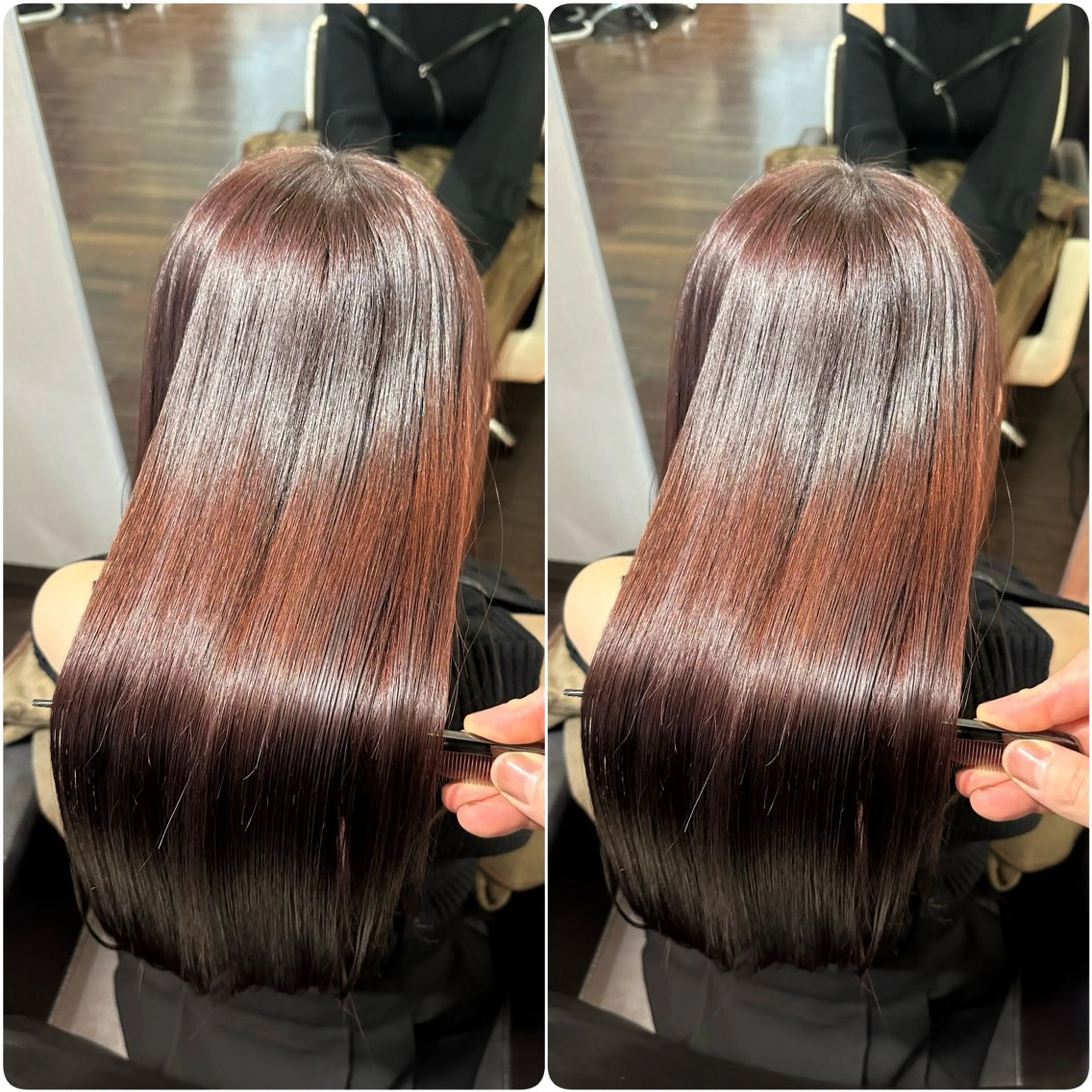 ロング カラー カット ヘアカラー トリートメント ヘッドスパ youres hair 髪質改善トリートメント&ヘッドスパ　新宿EAST所属・🌹ULTOWA🌹 髪質改善/縮毛/店長のヘアスタイル