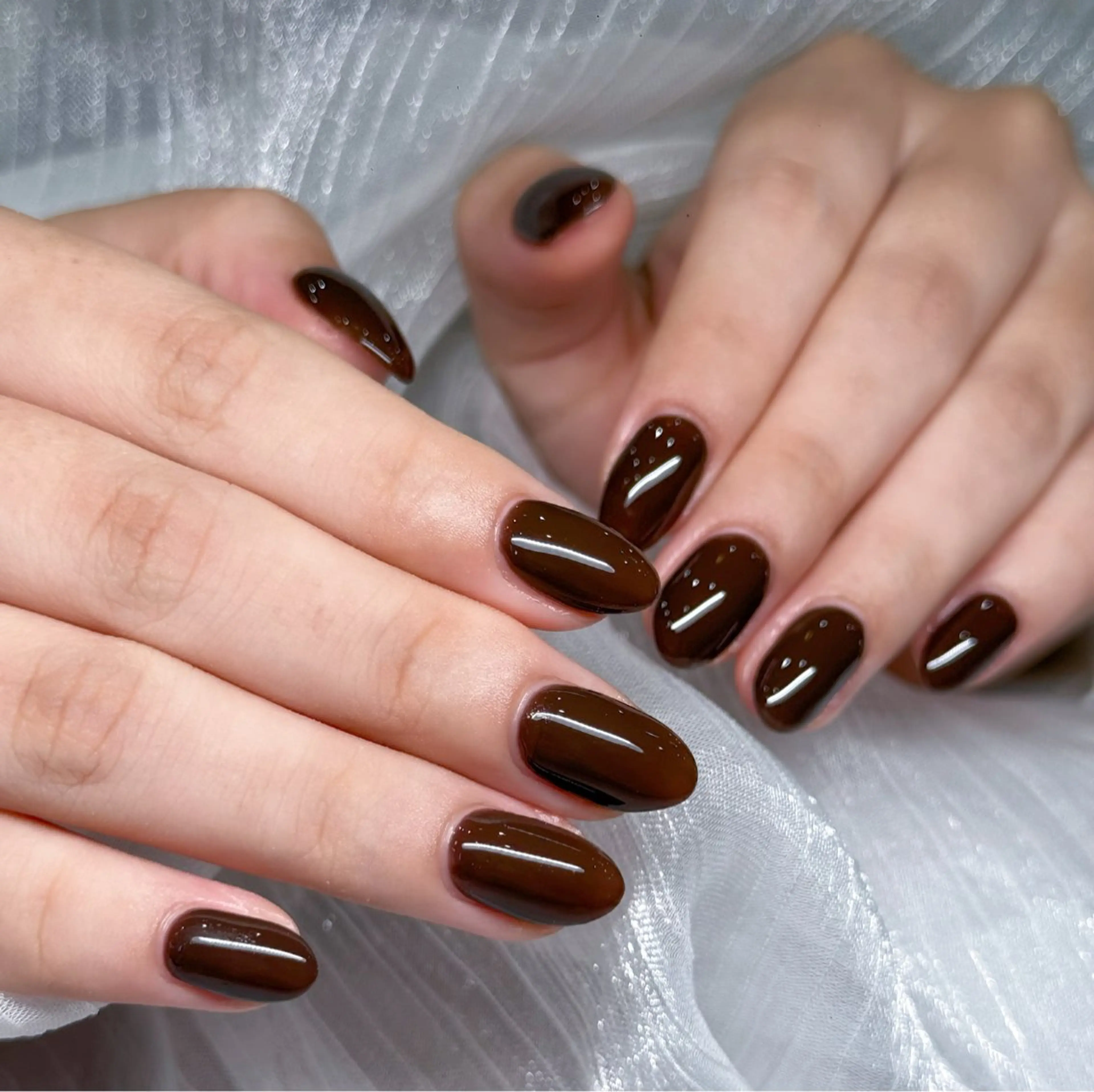 ネイル チークネイル フレンチネイル 韓国ネイル マグネットネイル ミラーネイル ハンドネイル MILO 168 池袋のネイルデザイン