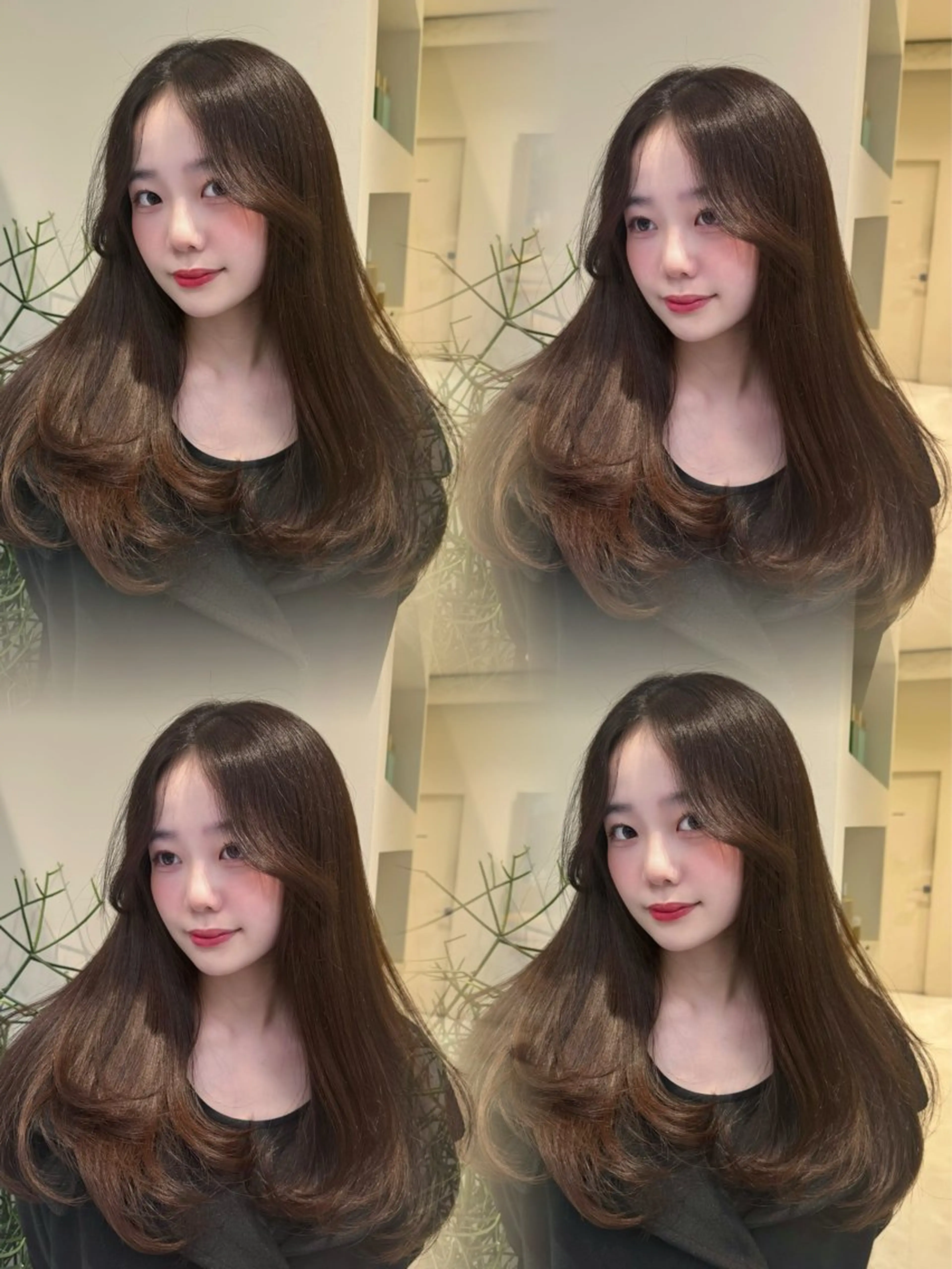 ロング 韓国レイヤー💋/ ワンホン/NANAのヘアスタイル